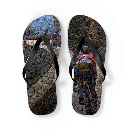 Flip Flops ... TDF: Tour-de-France: Stage_2 ... En-Italia ... (Italian-Alps)... Col-de-Turini ... Original Works ... July 2024 ...