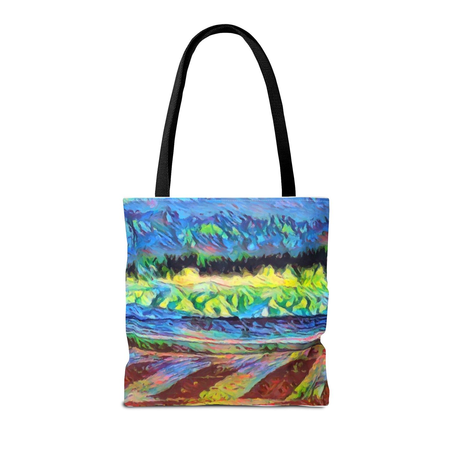 Tote Bag (AOP) ... On-The-Prairie .. "The Storm Is Brewing" ... Central Idaho: November 2023 ... Original Works ...
