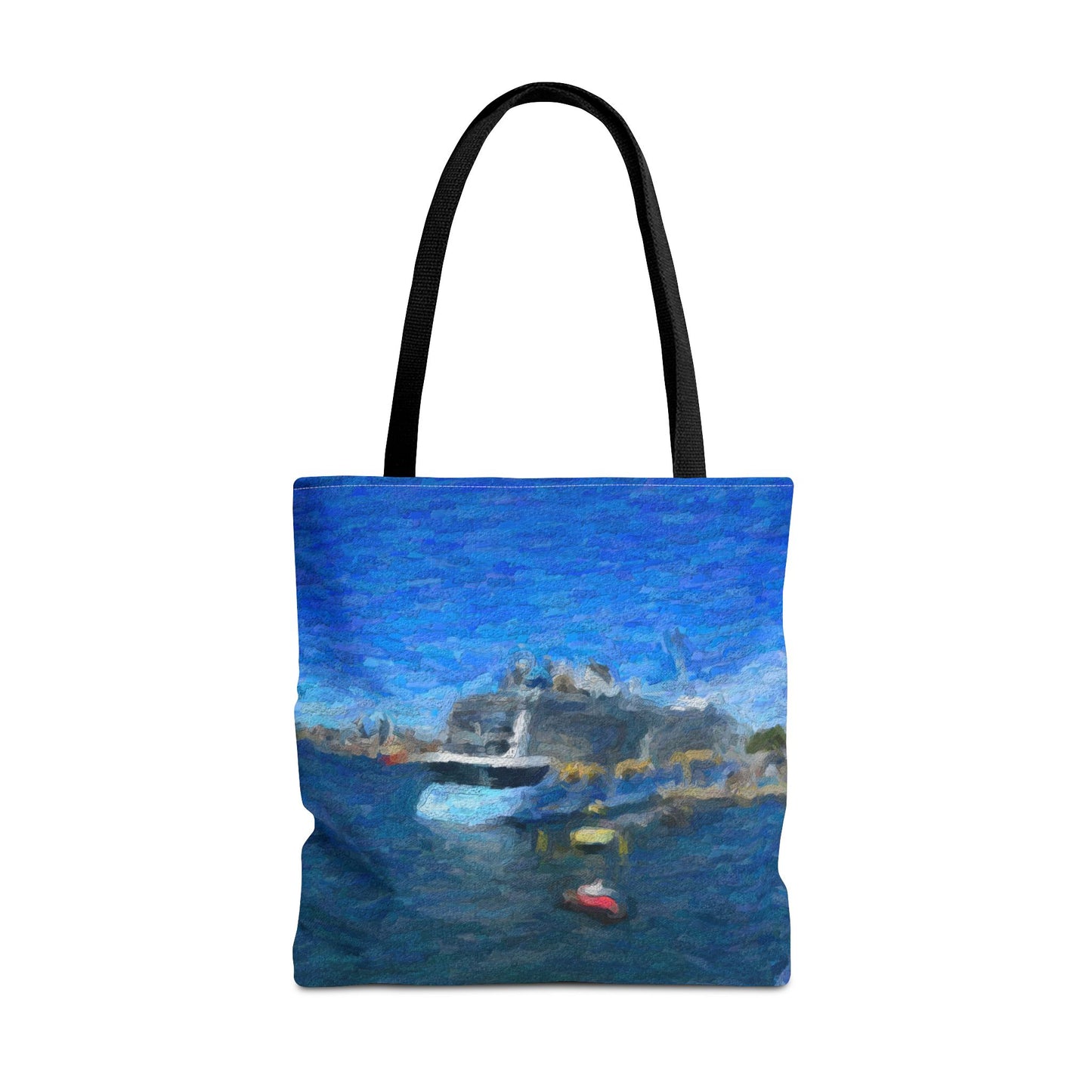 Tote Bag (AOP) ... Into Vancouver Harbor We Arrive: Celebrity Edge-Cruise ... Vancouver, British Columbia ... June 2024 ... Original Works