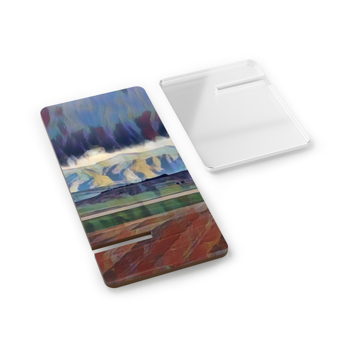 Mobile Display Stand for Smartphones ... On-The-Prairie .. "The Storm Is Brewing" ... Central Idaho: November 2023 ... Original Works  ...