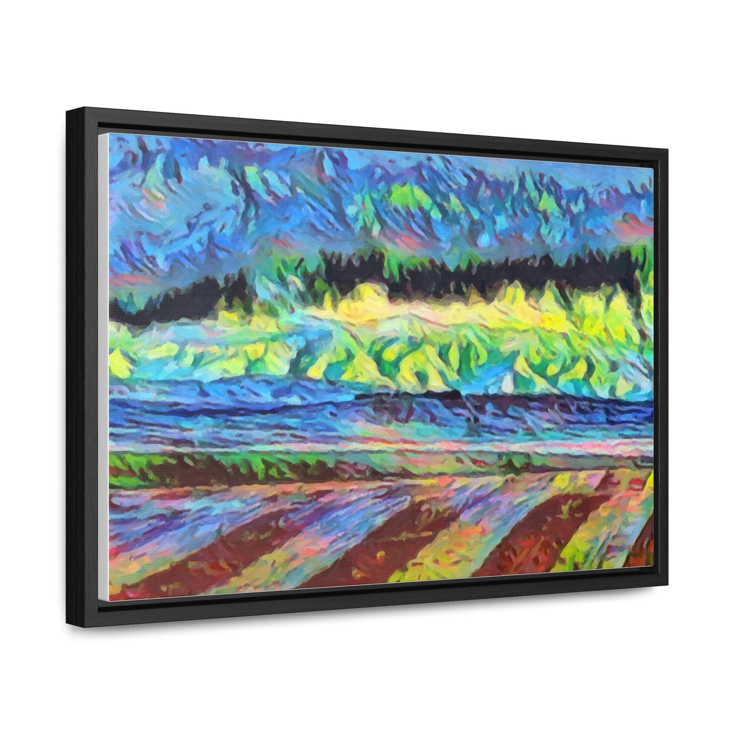 Gallery Canvas Wraps, Horizontal Frame ... On-The-Prairie .. "The Storm Is Brewing" ... Central Idaho: November 2023 ... Original Works ...