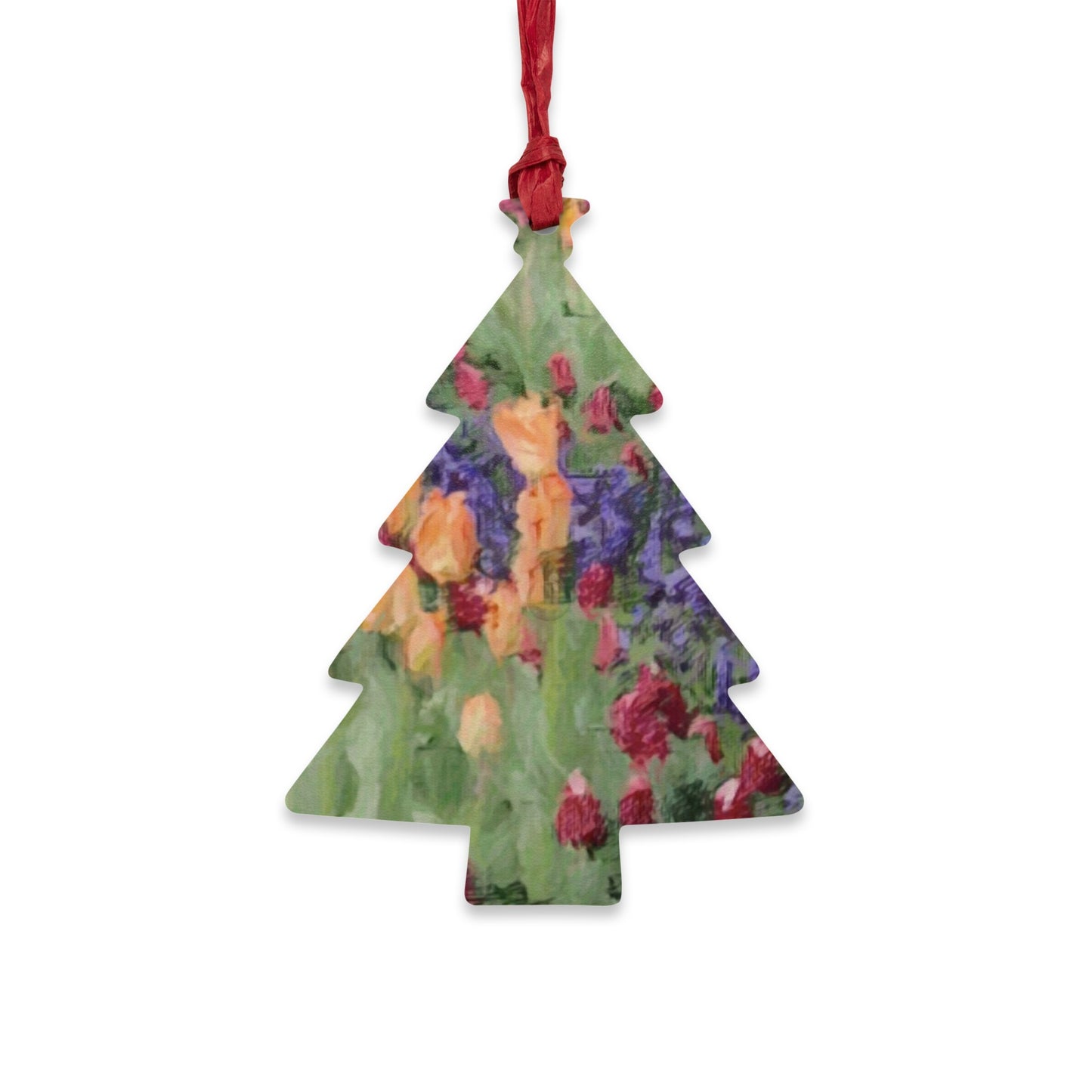 Wooden Ornaments ... Skagit Valley Tulips ... Skagit Valley, Washington ... Family Archives ... Original Works ... Circa 1980's ...