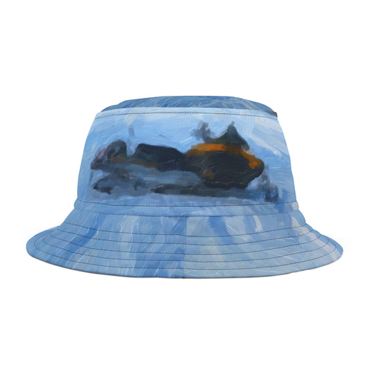 Bucket Hat (AOP) ... Chill & Contemplate Winter Sports & Recreation When Its 90F Outdoors! ... "Dixie Summit, February 2023 ..." ... Original Works ...