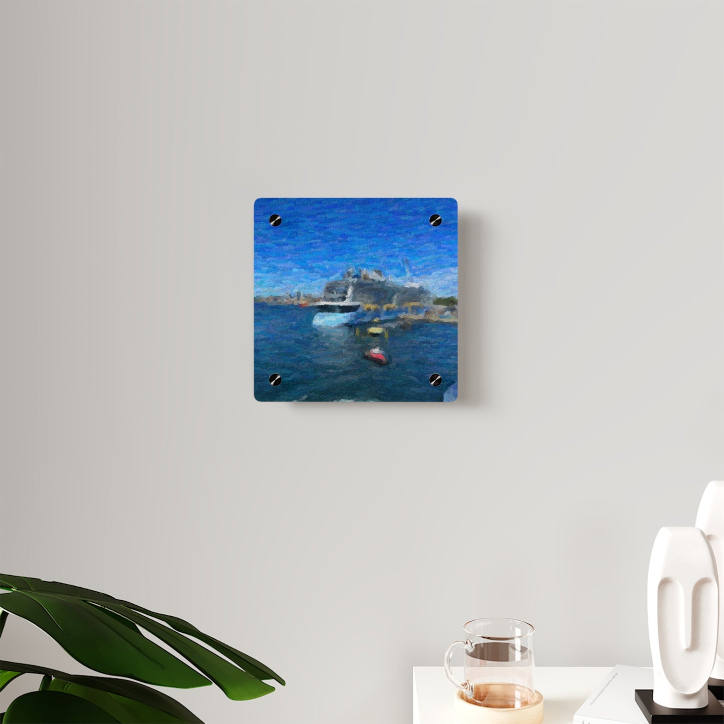 Acrylic Wall Art Panels... Into Vancouver Harbor We Arrive: Celebrity Edge-Cruise ... Vancouver, British Columbia ... June 2024 ... Original Works