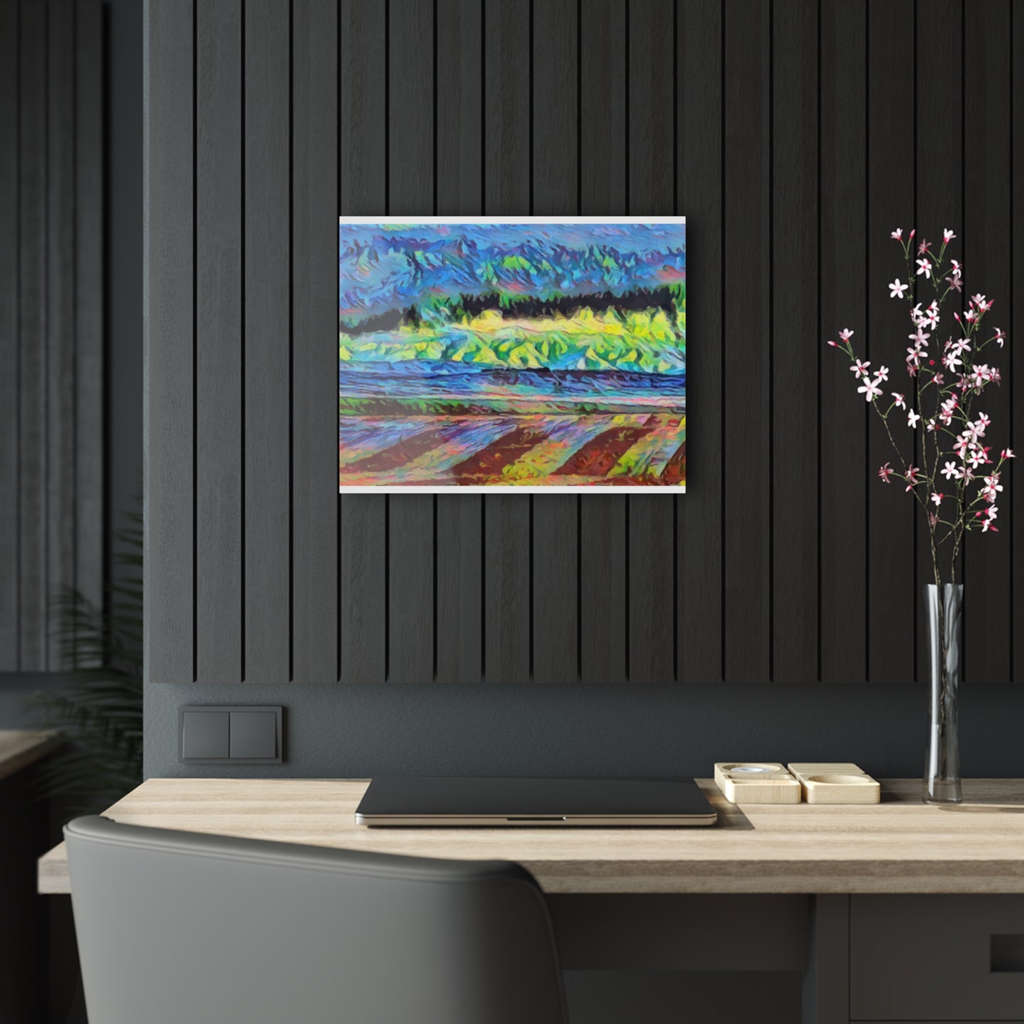 Acrylic Prints ... On-The-Prairie .. "The Storm Is Brewing" ... Central Idaho: November 2023 ... Original Works ...