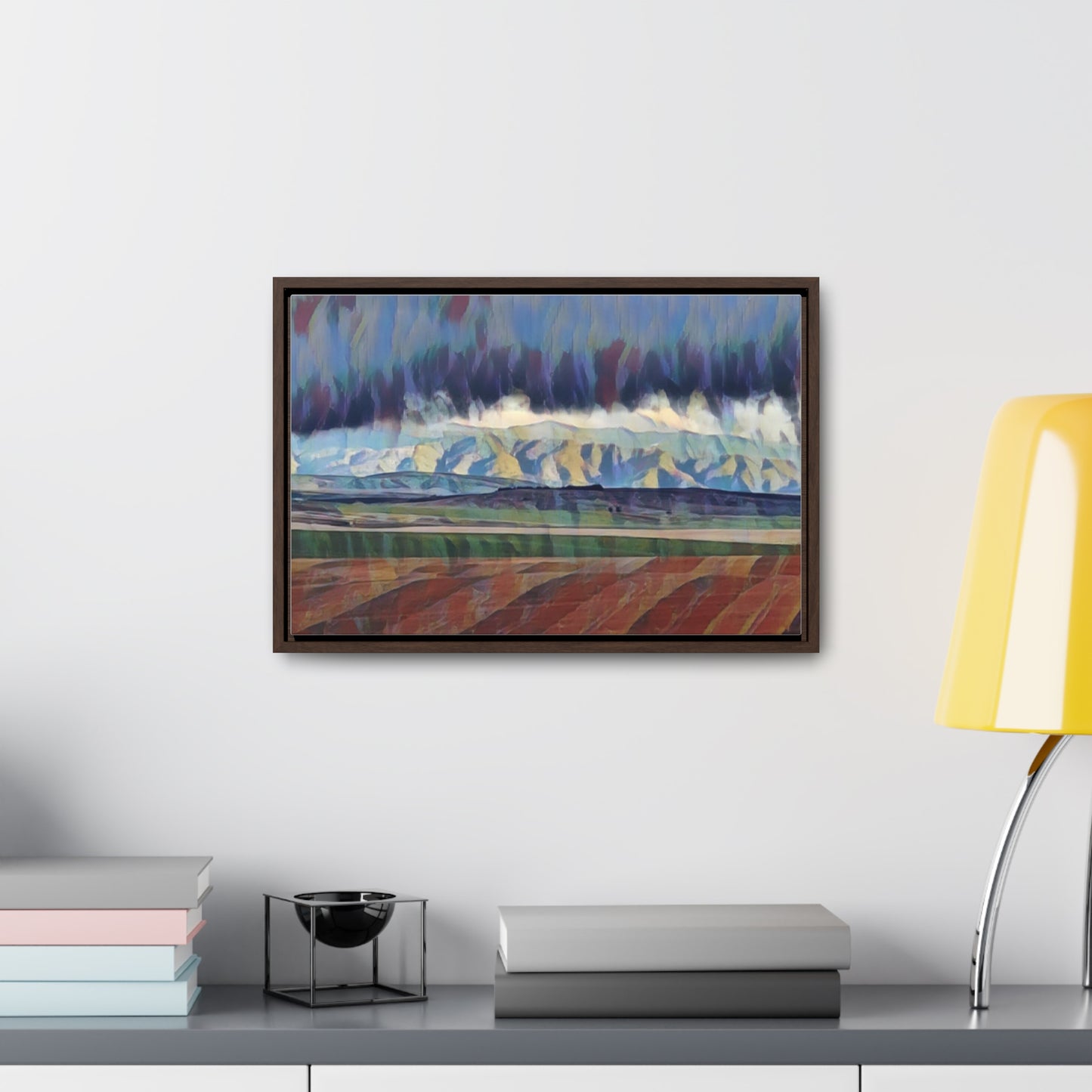 Gallery Canvas Wraps, Horizontal Frame ... On-The-Prairie .. "The Storm Is Brewing" ... Central Idaho: November 2023 ... Original Works ...