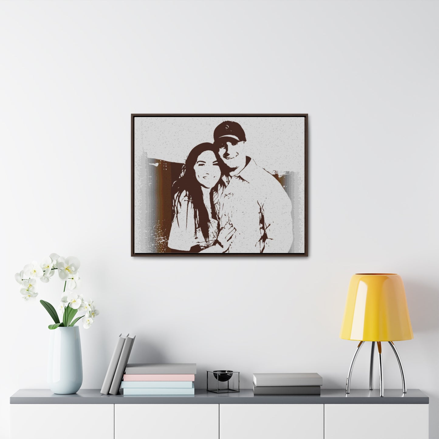 Gallery Canvas Wraps, Horizontal Frame ... "The Best Of Friends" ... Original Works ... December 2023 ... Central Idaho, USA.
