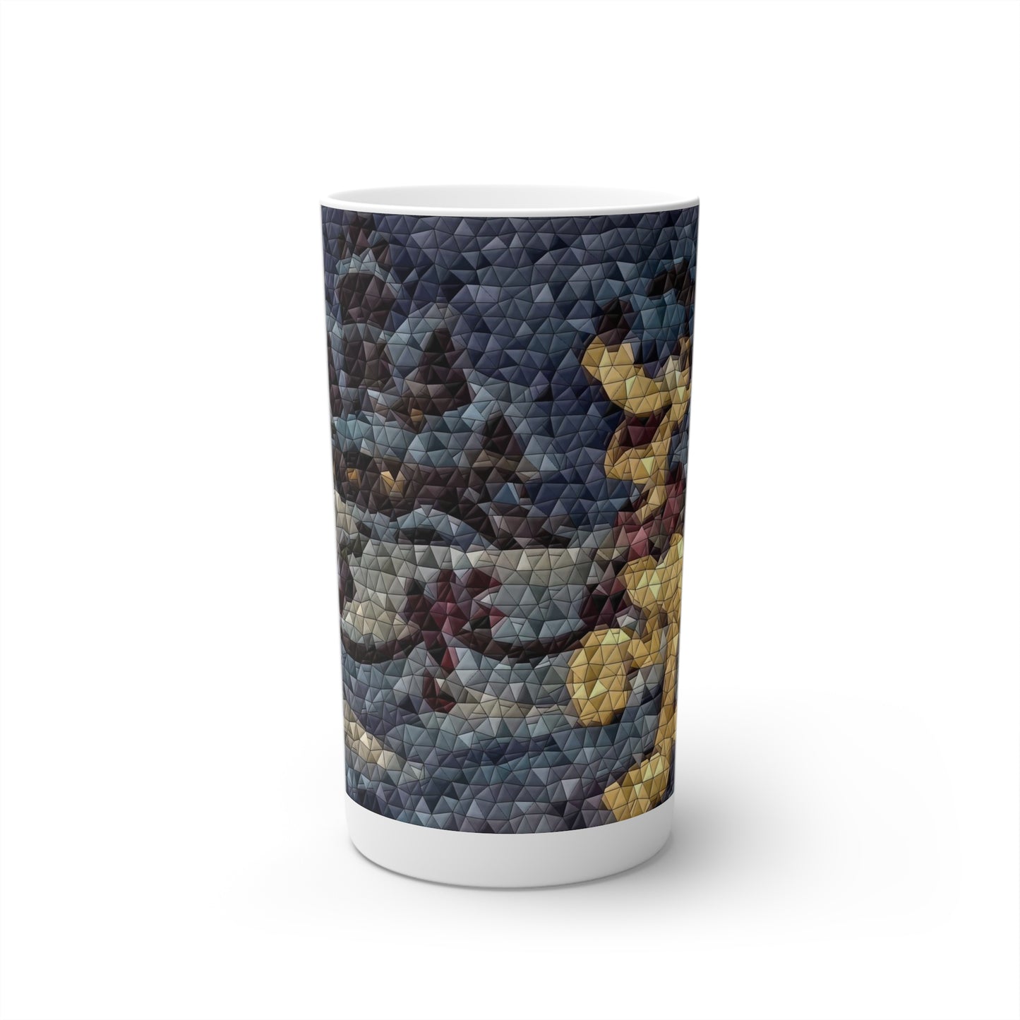 Conical Coffee Mugs (3oz, 8oz, 12oz) ... Mickey_N_Minnie Mouse & Pluto ... "A Winter Sleigh Ride" ... Original Works. Winter 2023 ...