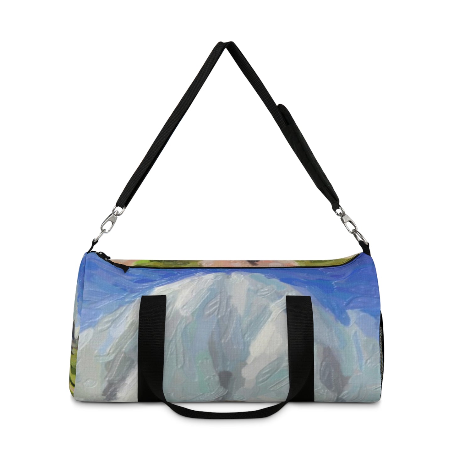 Duffel Bag ... Bahai'i-House-Of-Worship ... "New Delhi's World-Famous Lotus Temple" ... Original Works ... Delhi, India: Circa 2003-2007 ...