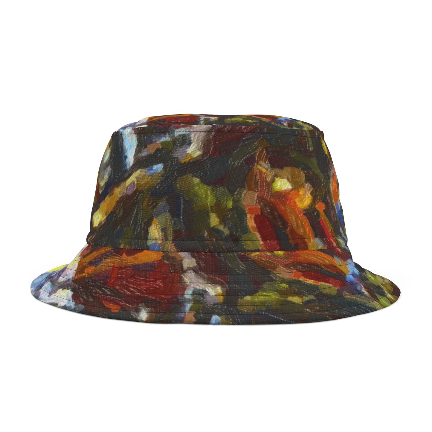 Bucket Hat (AOP) ... Pioneer Square & Gross Du Mardi (Fat Tuesday) ... Iron Gazebo, Pioneer Square, Seattle, Washington ... Circa 2011 ... Original Works ...