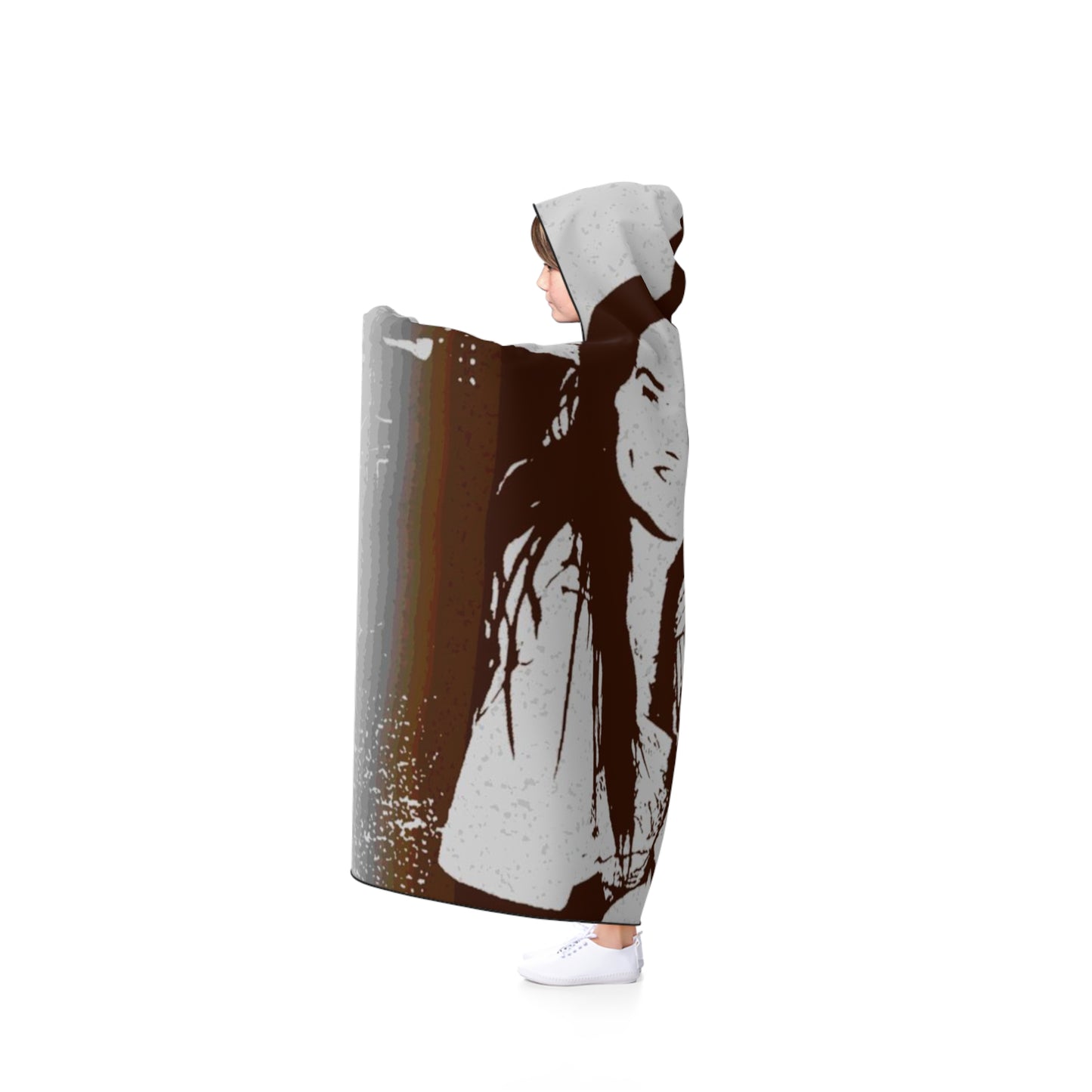 Hooded Blanket ... "The Best Of Friends" ... Original Works ... December 2023 ... Central Idaho, USA.