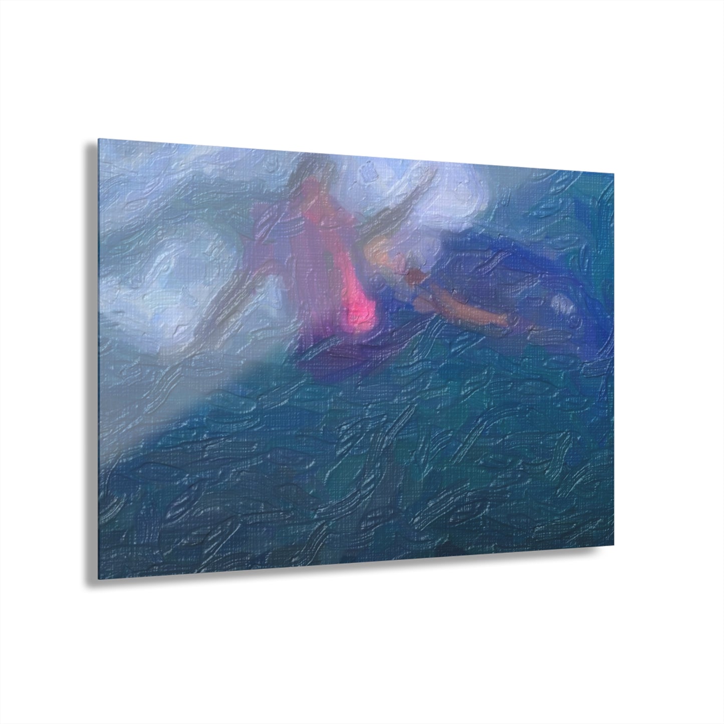 Acrylic Prints (French Cleat Hanging)  ... Paris_2024_Surfing Competition-Tahiti_French-Polynesia .... 'Gabriel Medina World Campion Drops-In' ... Original Works ...
