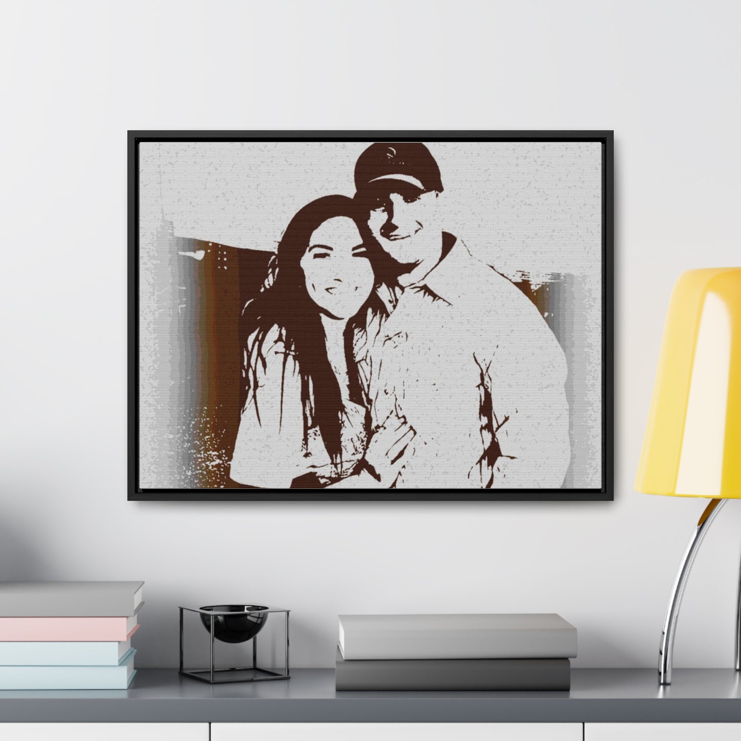 Gallery Canvas Wraps, Horizontal Frame ... "The Best Of Friends" ... Original Works ... December 2023 ... Central Idaho, USA.