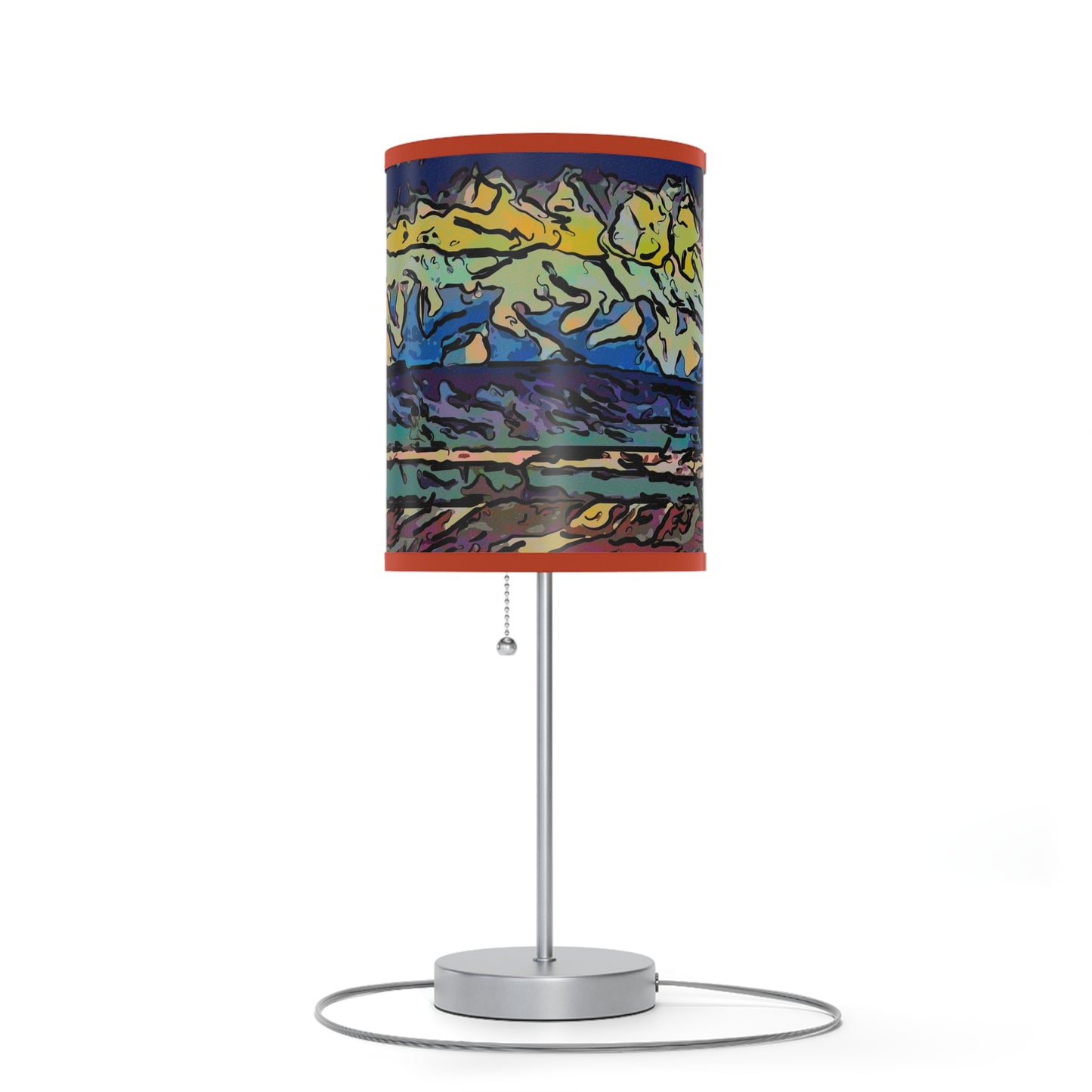 Lamp on a Stand, US|CA plug ...  On-The-Prairie .. "The Storm Is Brewing" ... Central Idaho: November 2023 ... Original Works ...
