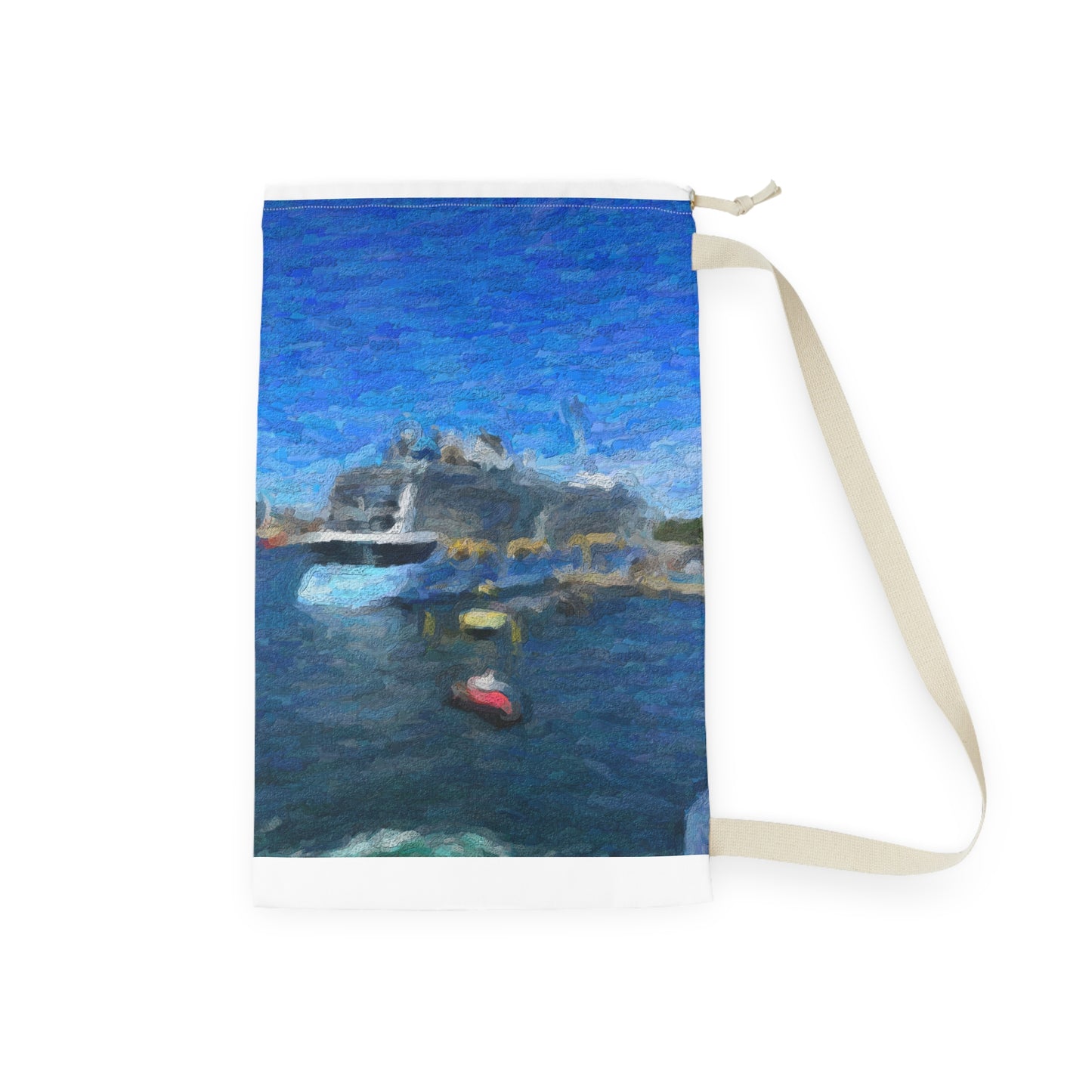 Laundry Bag ... Into Vancouver Harbor We Arrive: Celebrity Edge-Cruise ... Vancouver, British Columbia ... June 2024 ... Original Works