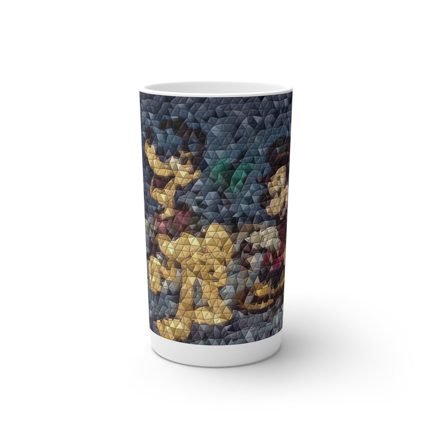 Conical Coffee Mugs (3oz, 8oz, 12oz) ... Mickey_N_Minnie Mouse & Pluto ... "A Winter Sleigh Ride" ... Original Works. Winter 2023 ...