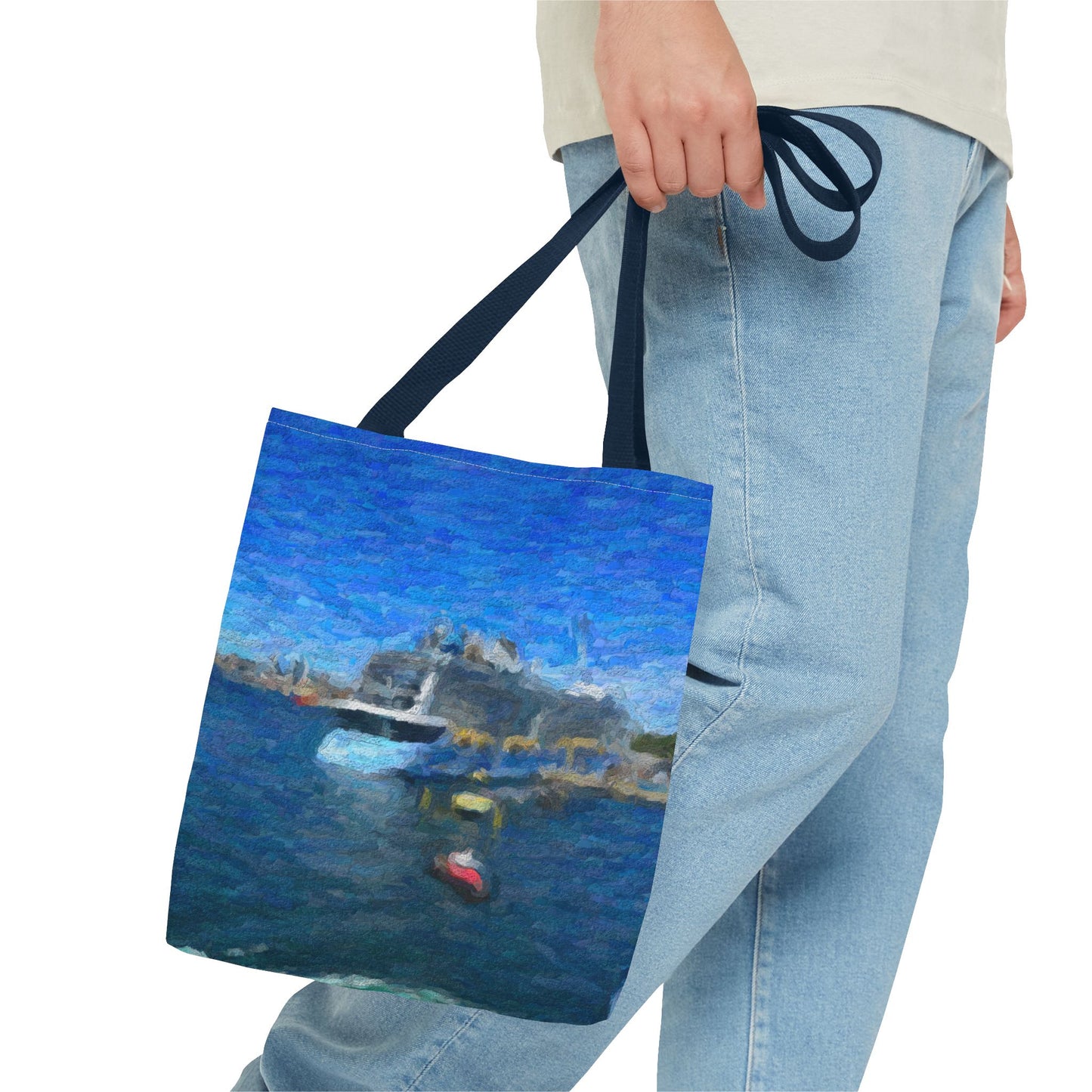 Tote Bag (AOP) ... Into Vancouver Harbor We Arrive: Celebrity Edge-Cruise ... Vancouver, British Columbia ... June 2024 ... Original Works