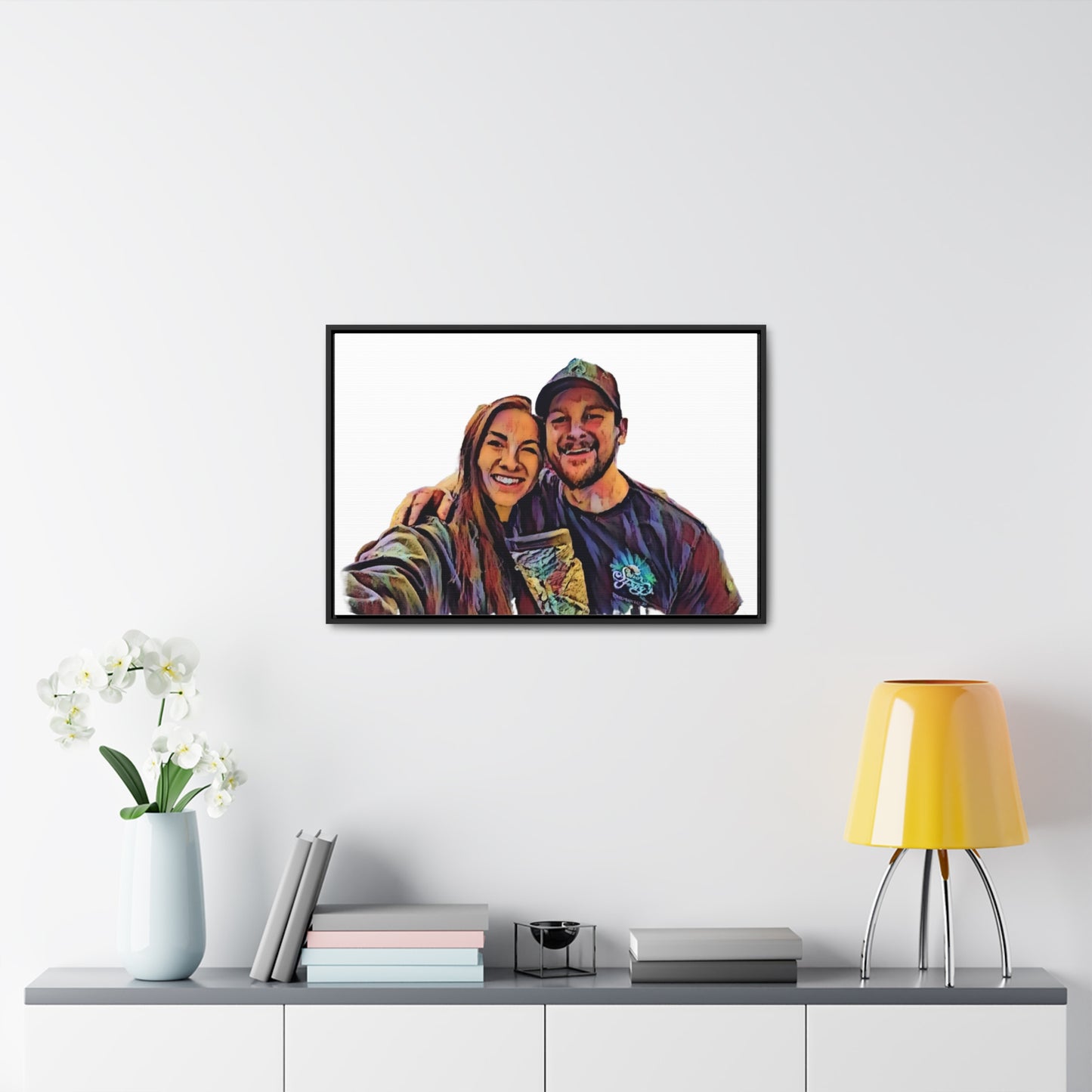 Gallery Canvas Wraps, Horizontal Frame ... "The Best Of Friends" ... Original Works ... December 2023 ... Central Idaho, USA.