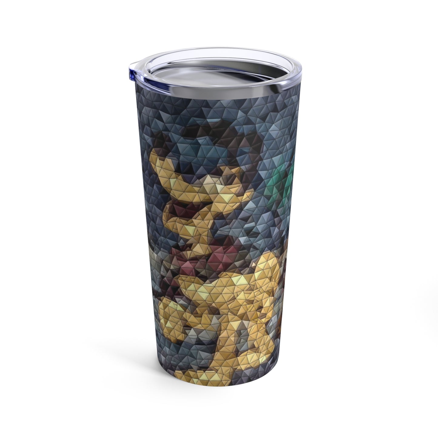 Tumbler 20oz ... Mickey_N_Minnie Mouse & Pluto ... "A Winter Sleigh Ride" ... Original Works. Winter 2023 ...