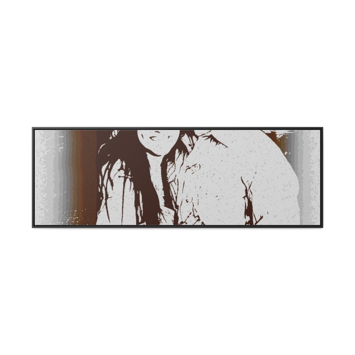 Gallery Canvas Wraps, Horizontal Frame ... "The Best Of Friends" ... Original Works ... December 2023 ... Central Idaho, USA.