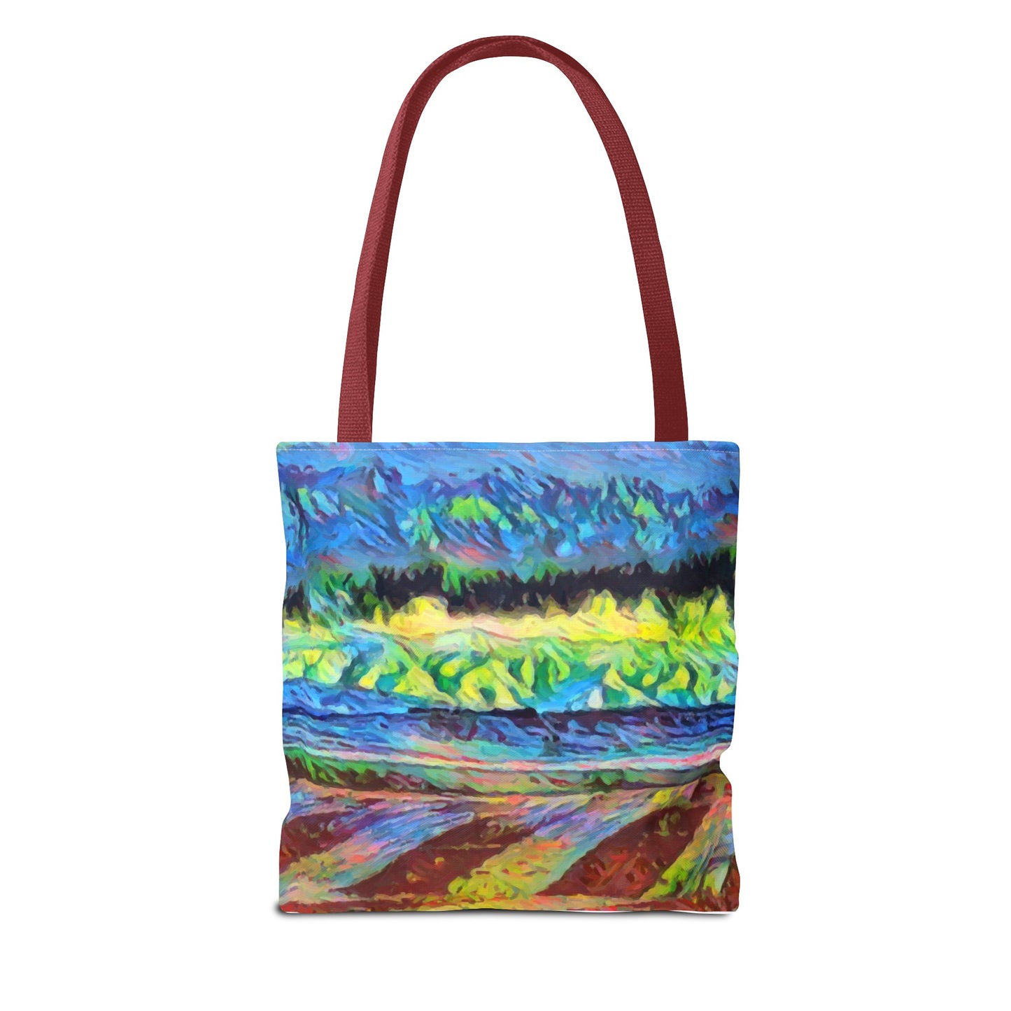 Tote Bag (AOP) ... On-The-Prairie .. "The Storm Is Brewing" ... Central Idaho: November 2023 ... Original Works ...