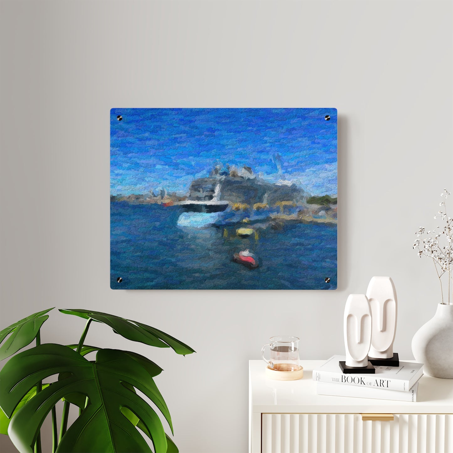 Acrylic Wall Art Panels... Into Vancouver Harbor We Arrive: Celebrity Edge-Cruise ... Vancouver, British Columbia ... June 2024 ... Original Works