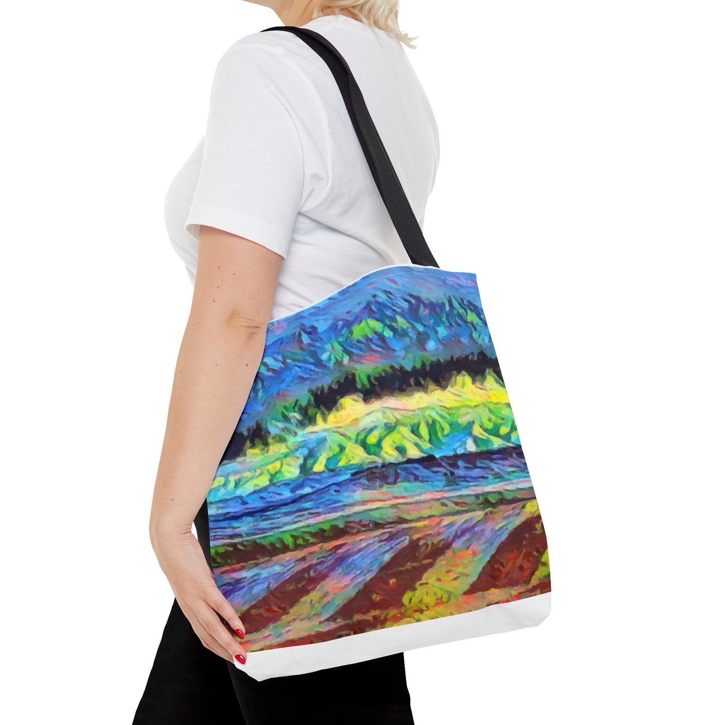 Tote Bag (AOP) ... On-The-Prairie .. "The Storm Is Brewing" ... Central Idaho: November 2023 ... Original Works ...