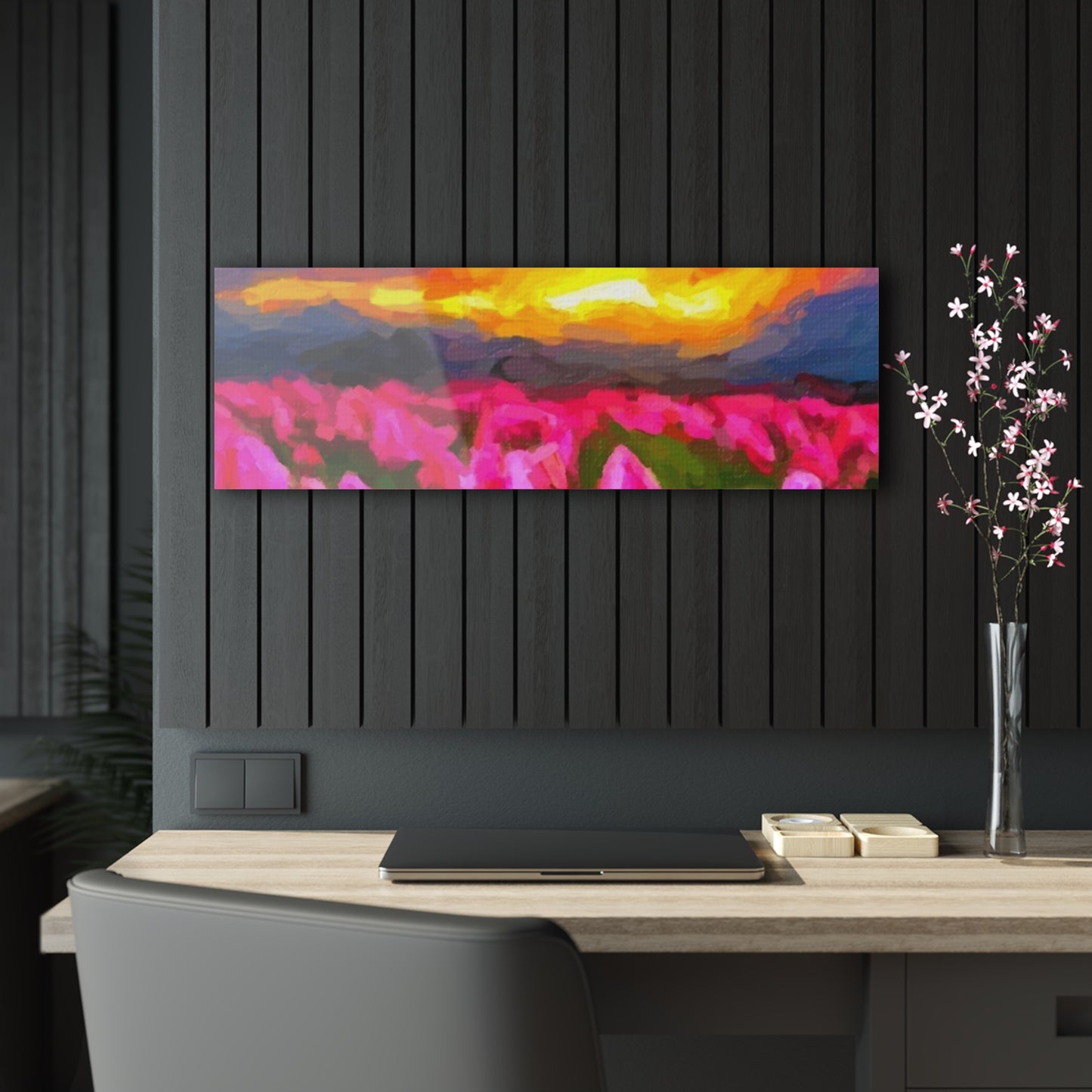 Acrylic Prints ... Skagit Valley Tulips ... Skagit Valley, Washington ... Family Archives ... Original Works ... Circa 1980's ...