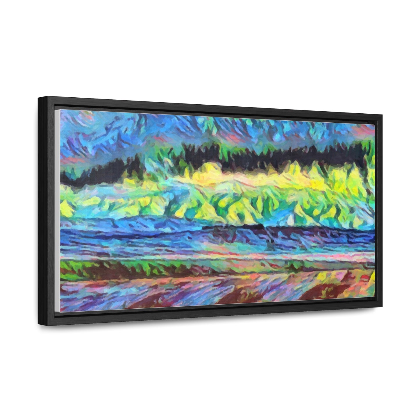 Gallery Canvas Wraps, Horizontal Frame ... On-The-Prairie .. "The Storm Is Brewing" ... Central Idaho: November 2023 ... Original Works ...