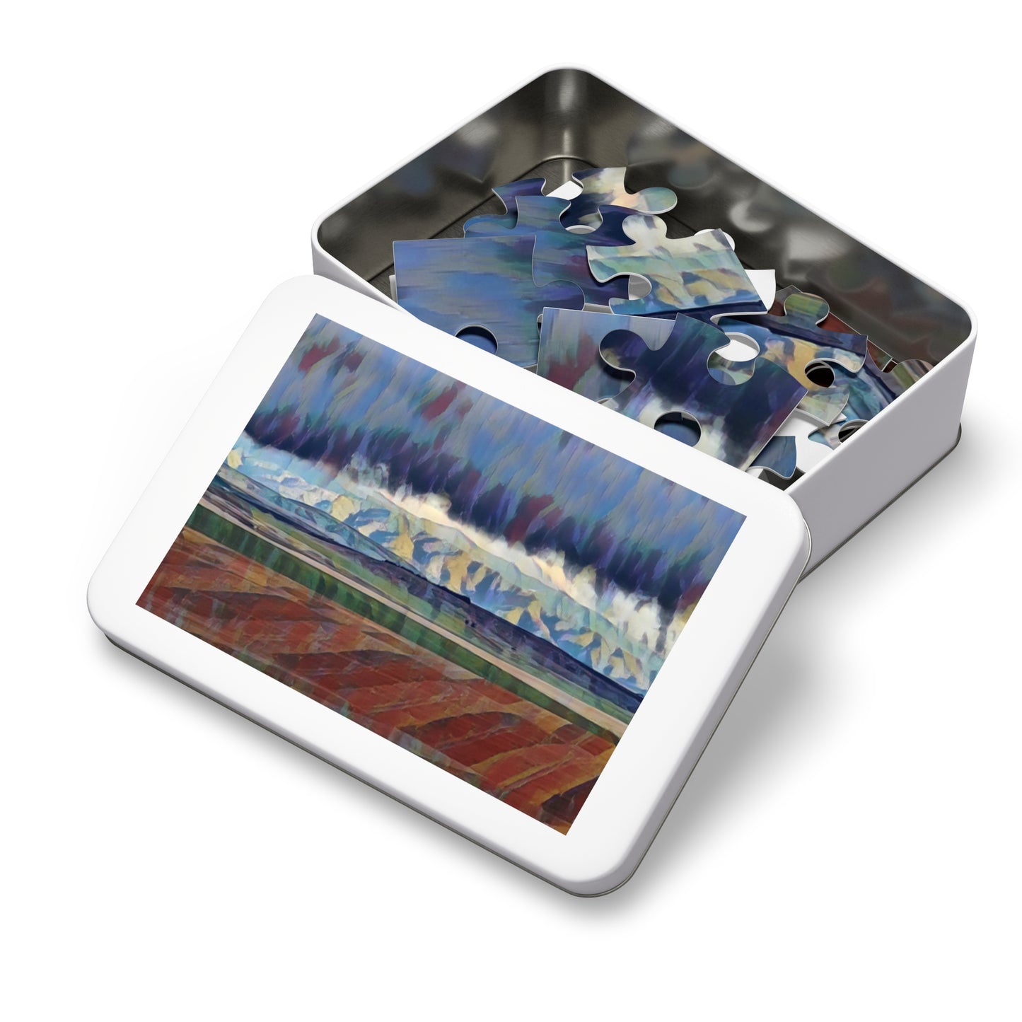 Jigsaw Puzzle (30, 110, 252, 500,1000-Piece) ... On-The-Prairie .. "The Storm Is Brewing" ... Central Idaho: November 2023 ... Original Works ...