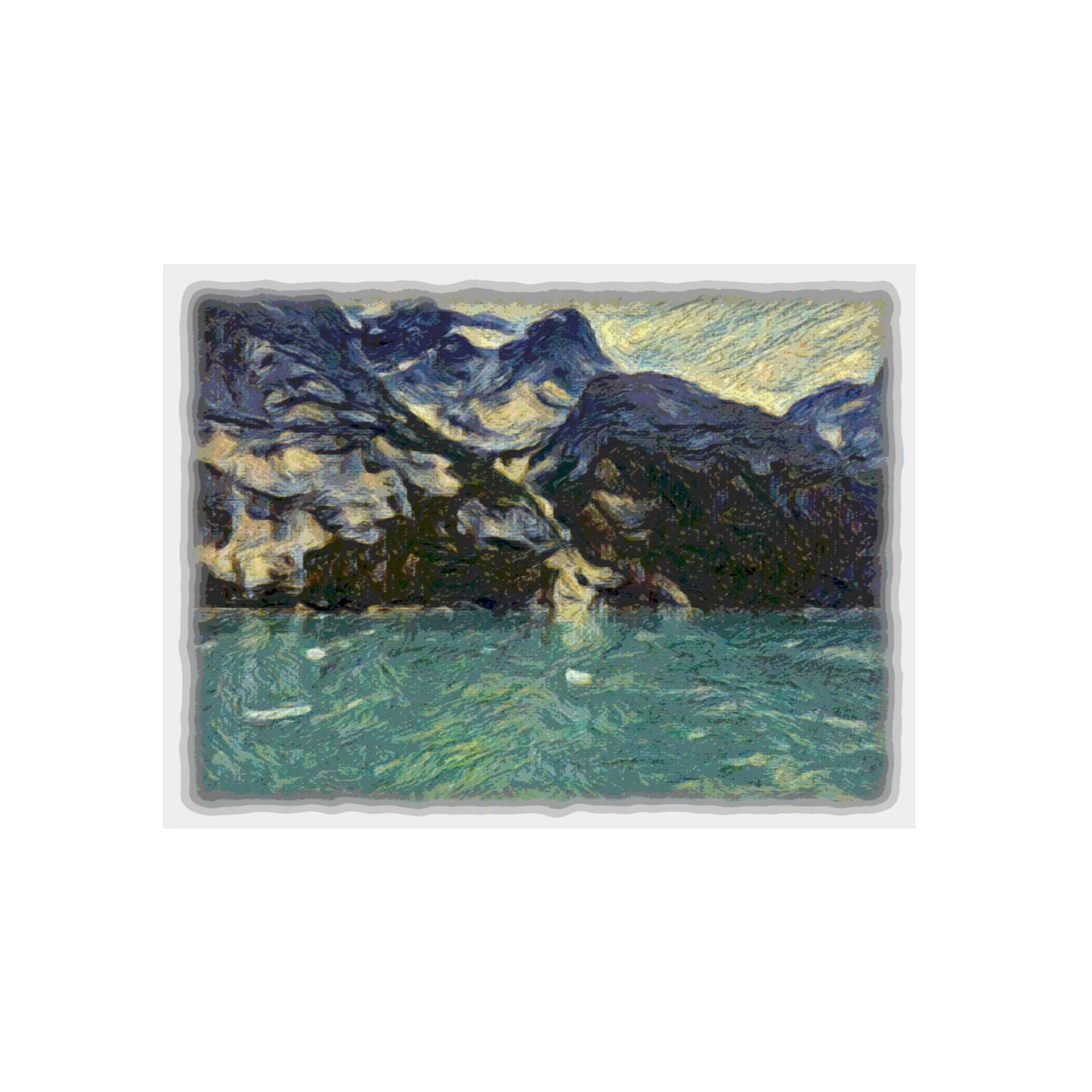 Aluminum Composite Panels ... Tracy Arm Fjord ... South Of Skagway, Alaska ... Summer: June 2024 ... Original Works ...