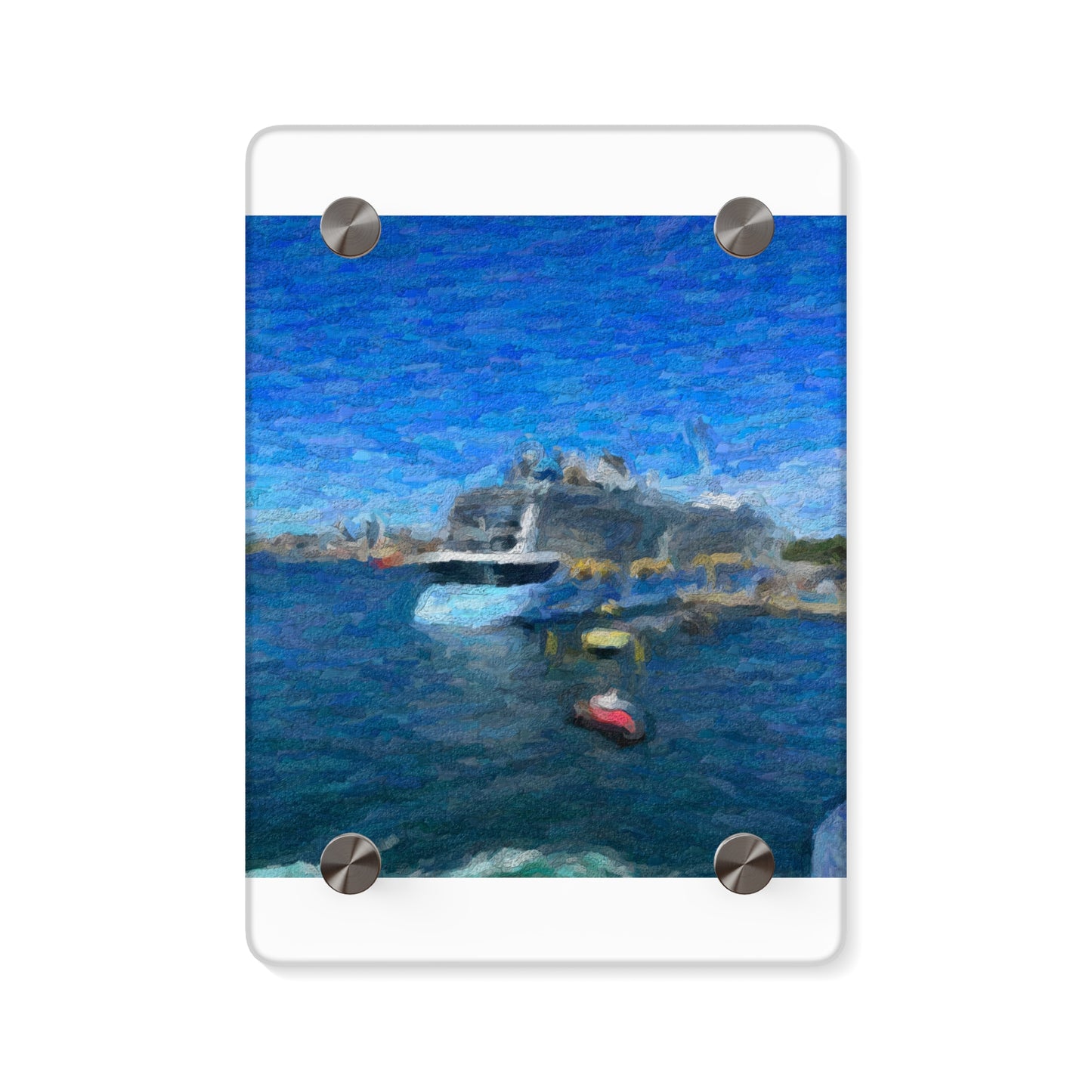 Acrylic Wall Art Panels... Into Vancouver Harbor We Arrive: Celebrity Edge-Cruise ... Vancouver, British Columbia ... June 2024 ... Original Works
