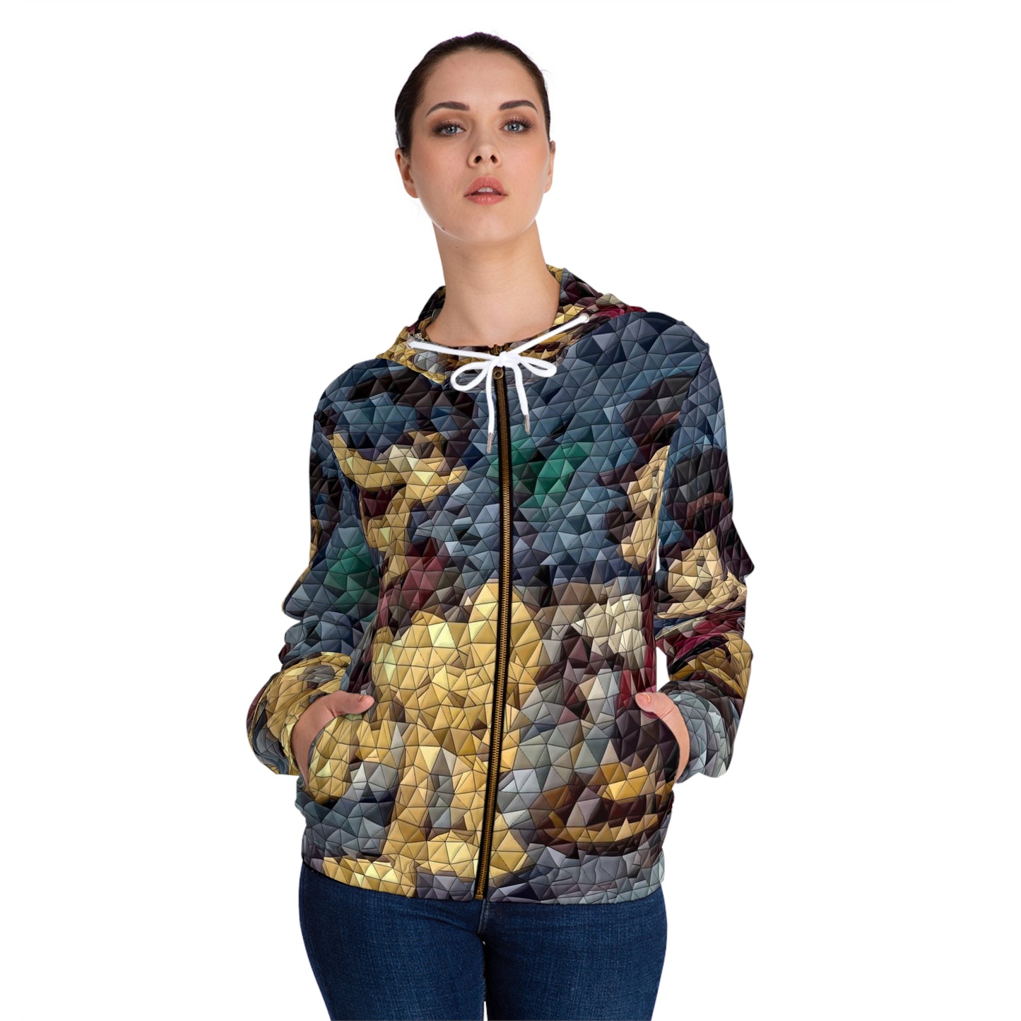 Women’s Full-Zip Hoodie (AOP) ... Mickey_N_Minnie Mouse & Pluto ... "A Winter Sleigh Ride" ... Original Works. Winter 2023 ...