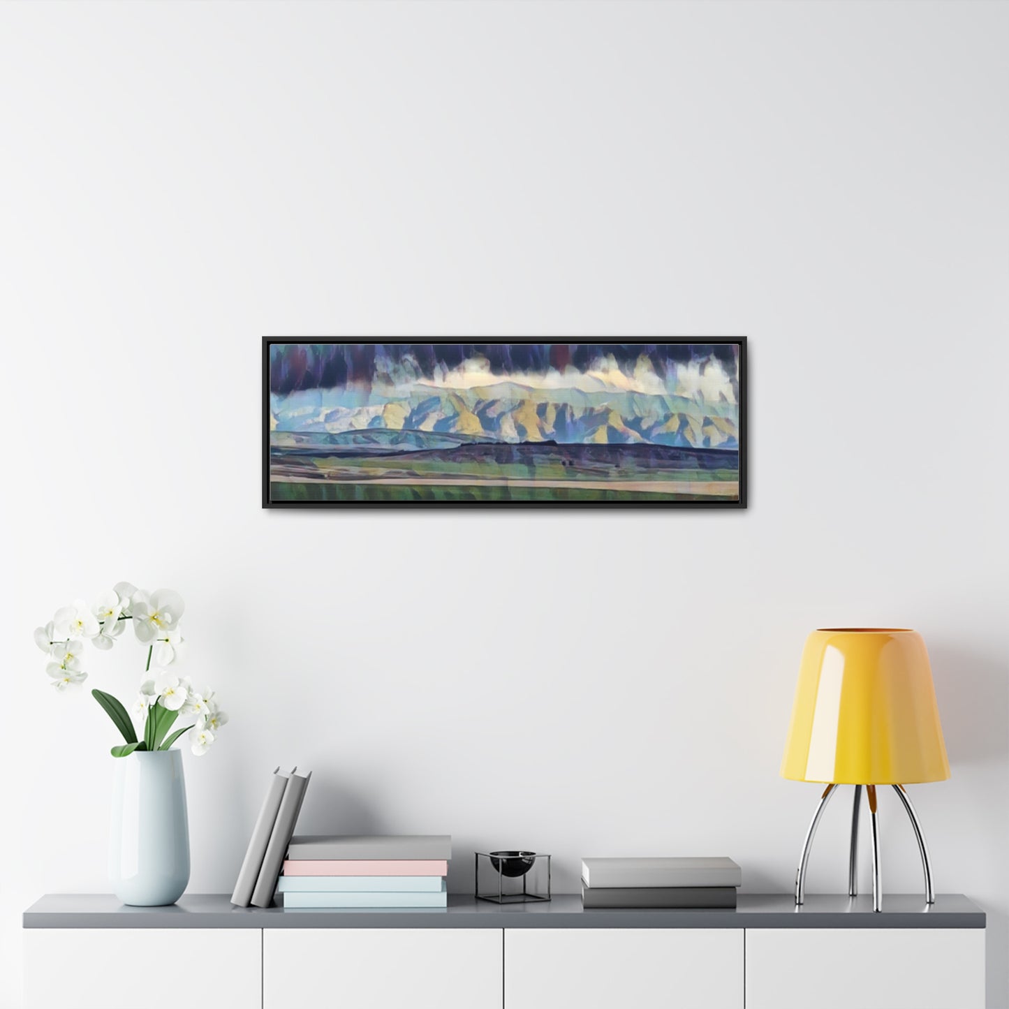 Gallery Canvas Wraps, Horizontal Frame ... On-The-Prairie .. "The Storm Is Brewing" ... Central Idaho: November 2023 ... Original Works ...
