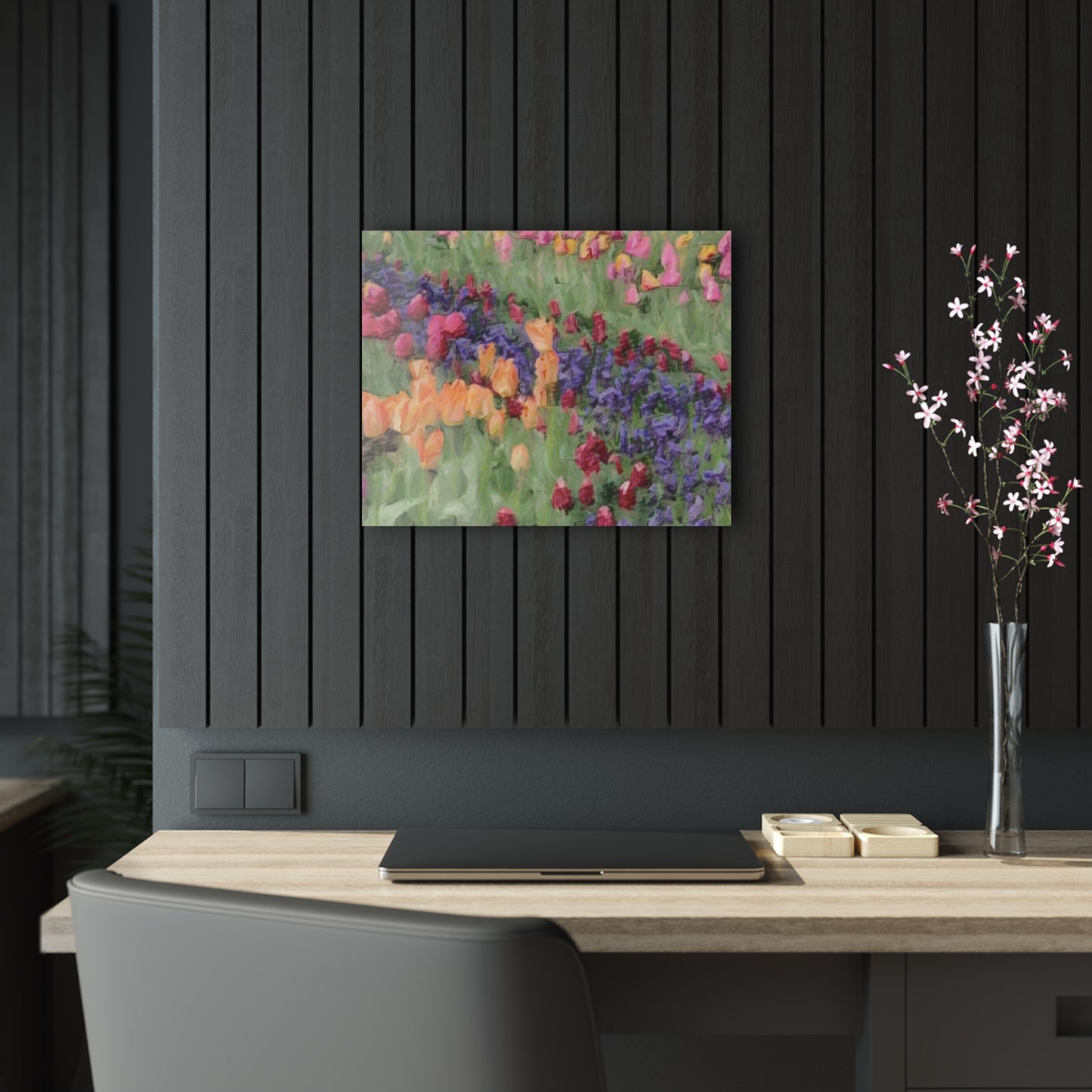 Acrylic Prints ... Skagit Valley Tulips ... Skagit Valley, Washington ... Family Archives ... Original Works ... Circa 1980's ...