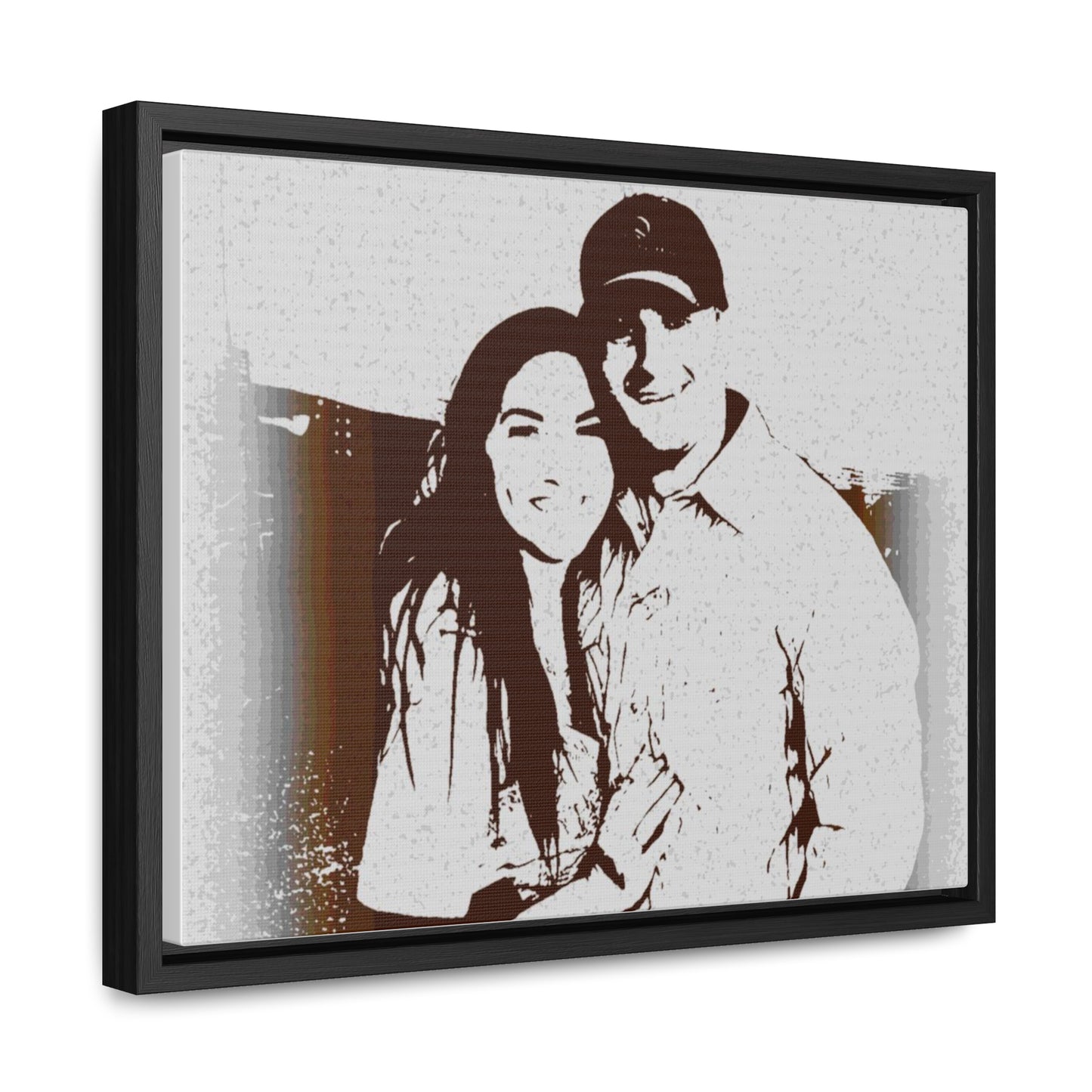 Gallery Canvas Wraps, Horizontal Frame ... "The Best Of Friends" ... Original Works ... December 2023 ... Central Idaho, USA.