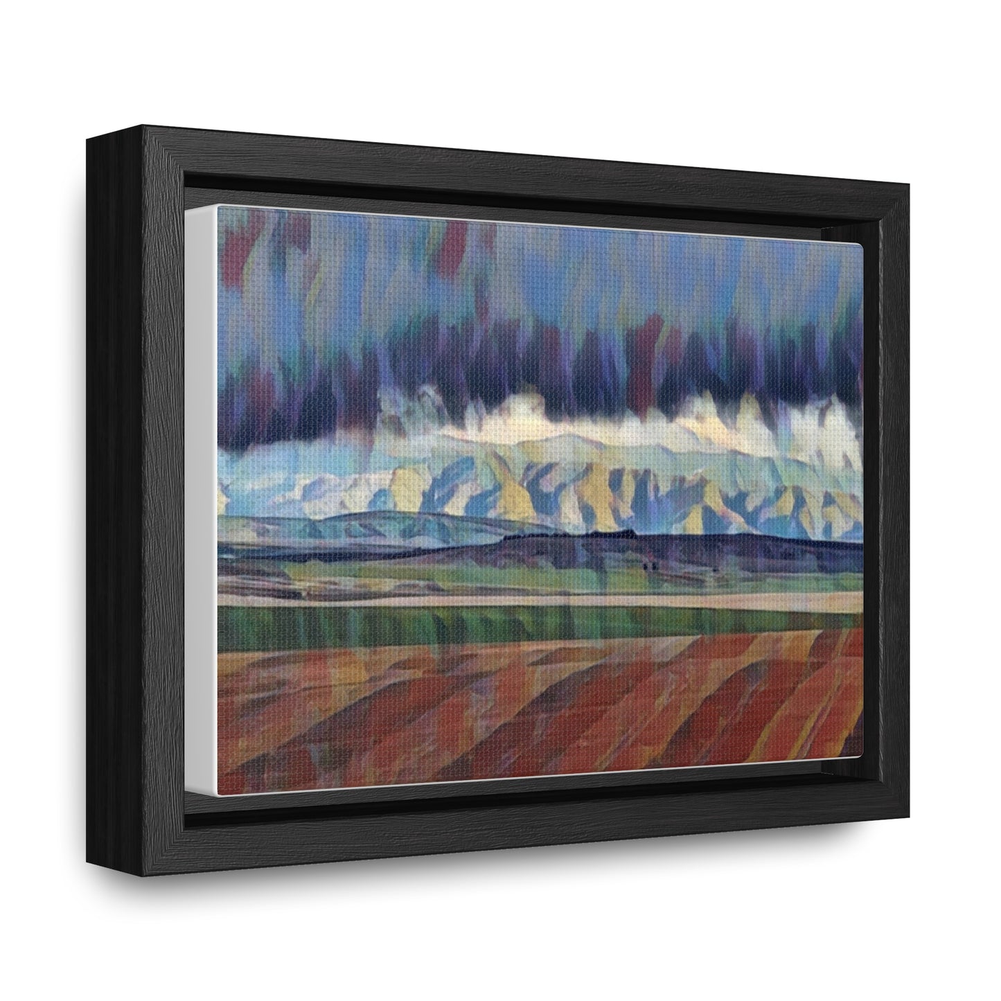 Gallery Canvas Wraps, Horizontal Frame ... On-The-Prairie .. "The Storm Is Brewing" ... Central Idaho: November 2023 ... Original Works ...