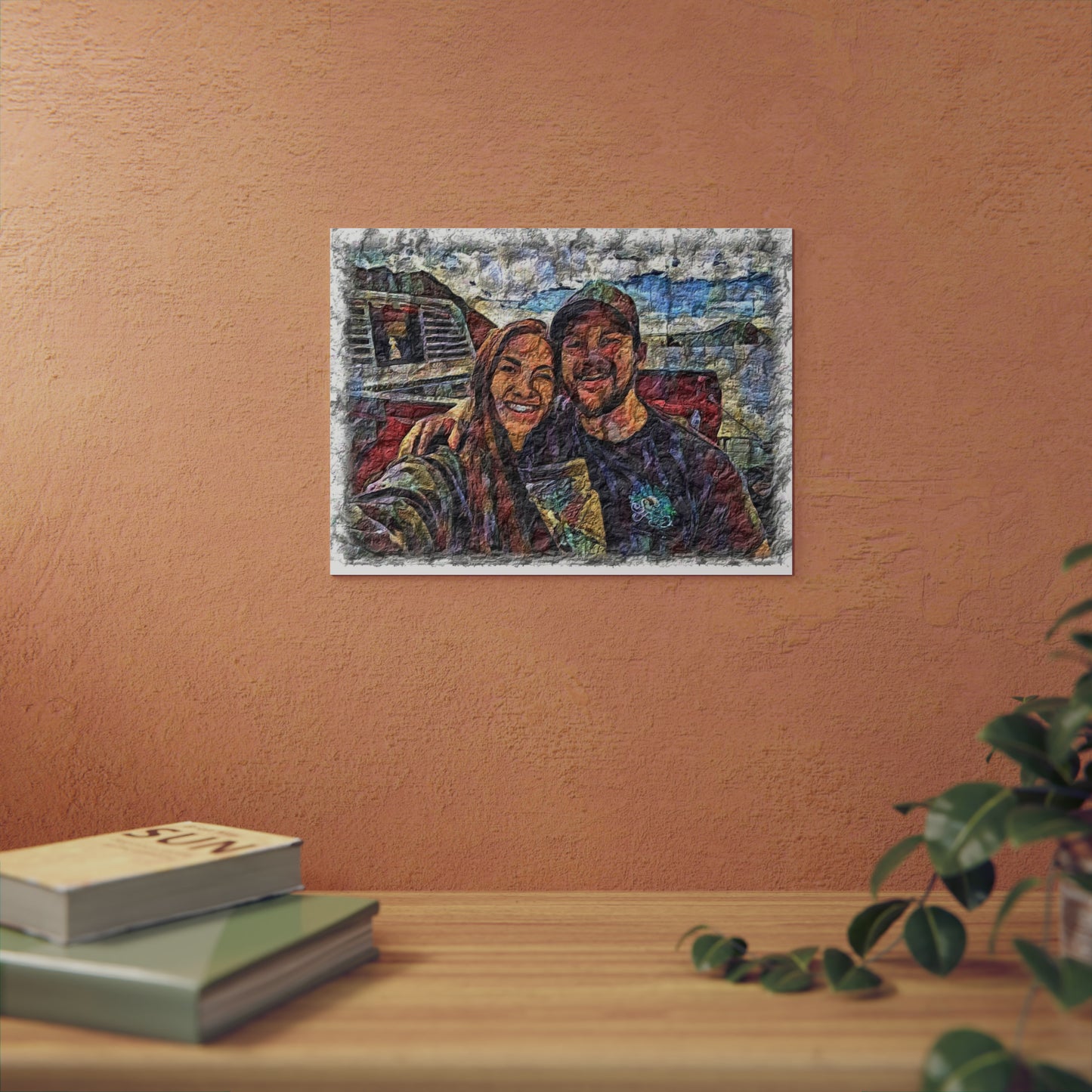 Aluminum Composite Panels ... "The Best Of Friends" ... Original Works ... December 2023 ... Central Idaho, USA.