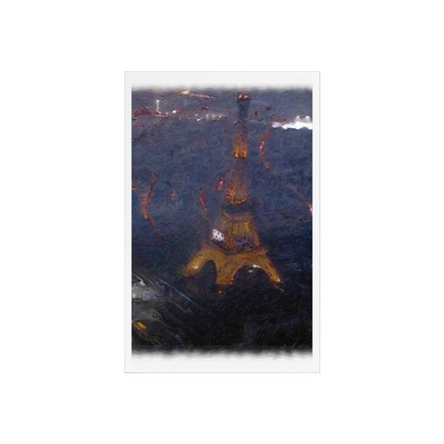 Acrylic Sign with Wooden Stand ... "Jeux Olympiques de Paris" ... Paris_2024 ... 'Cérémonies d'ouverture' ... Juliet 2024 ... Original Works ...