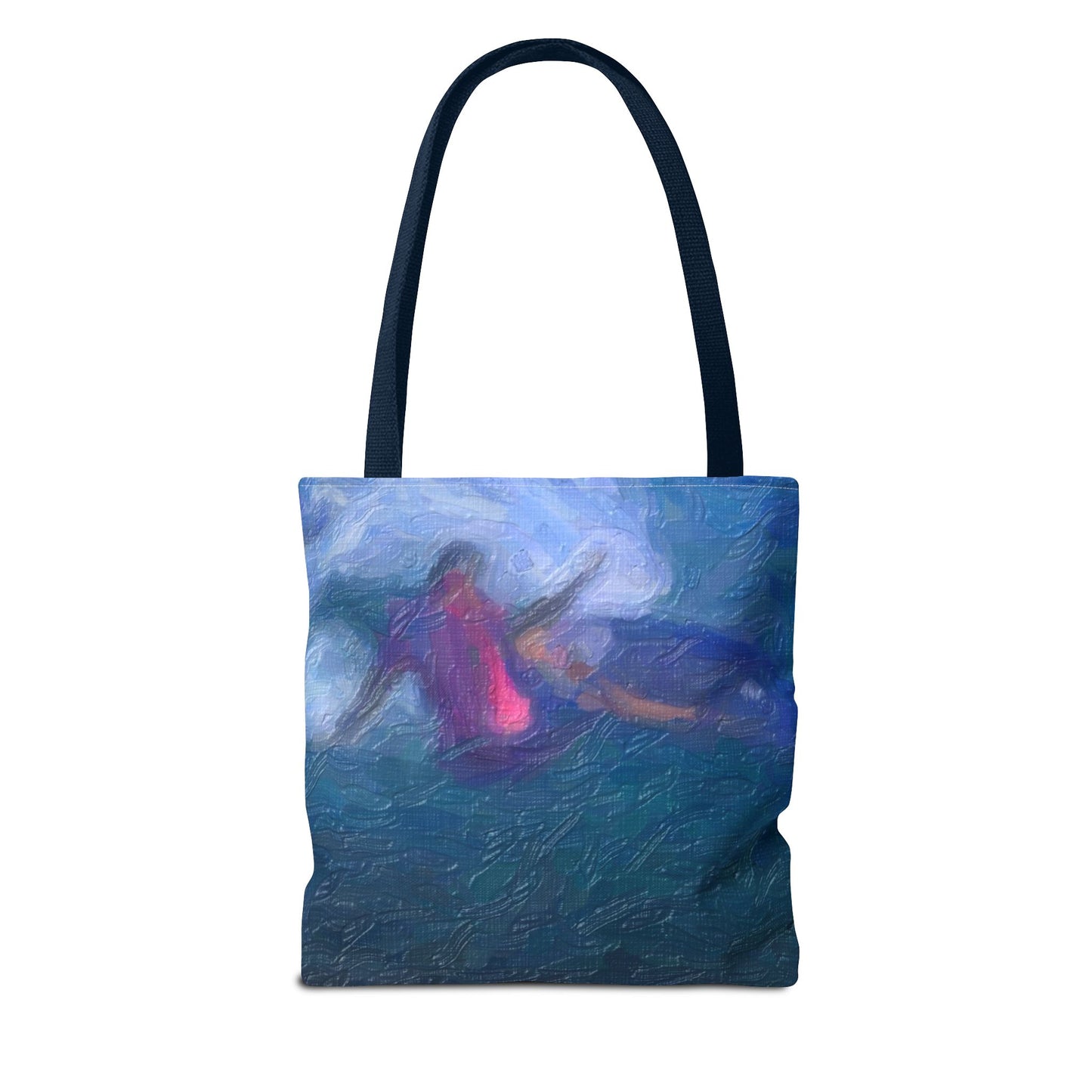 Tote Bag (AOP) ... Paris_2024_Surfing Competition-Tahiti_French-Polynesia .... 'Gabriel Medina World Campion Drops-In' ... Original Works ...
