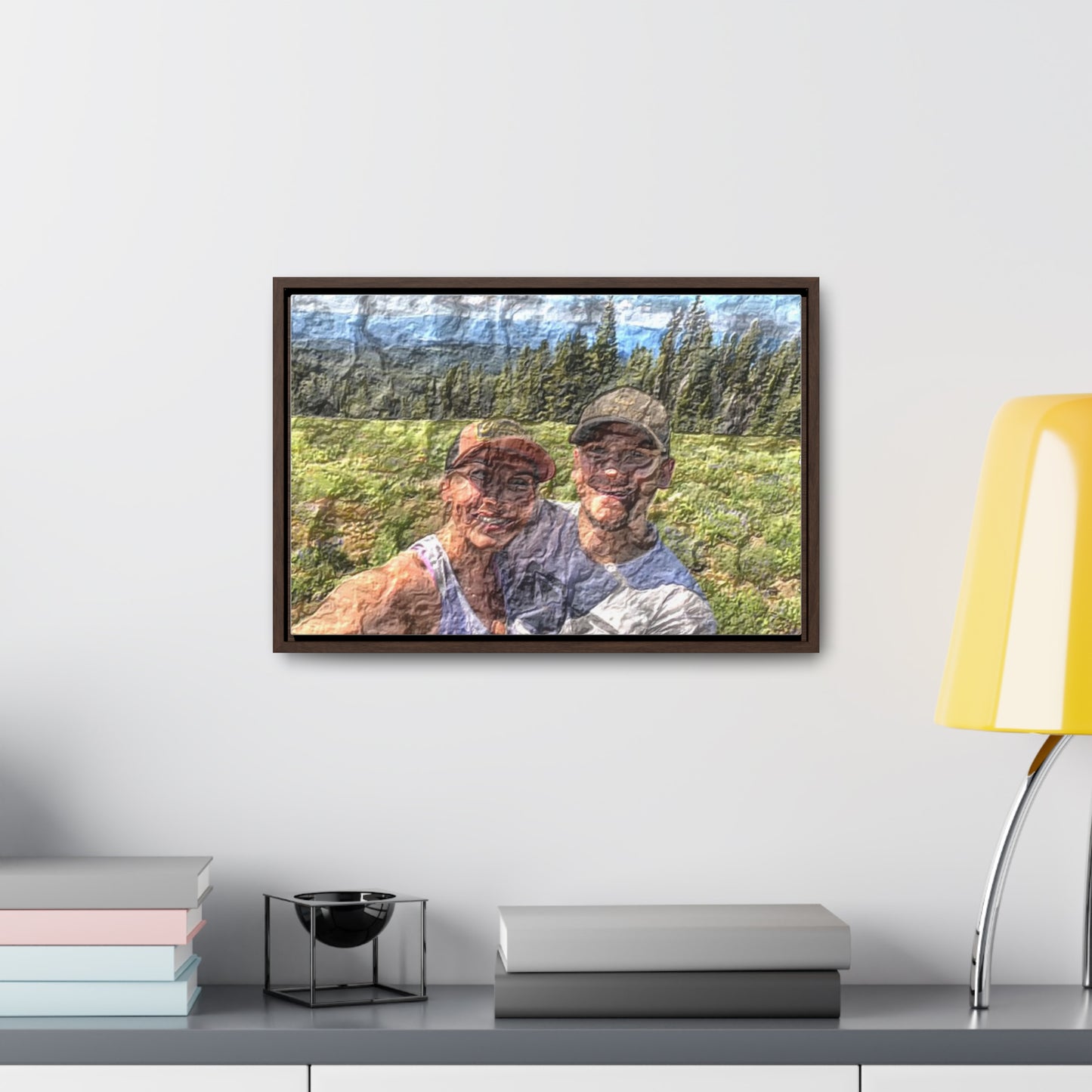 Gallery Canvas Wraps, Horizontal Frame ... "The Best Of Friends" ... Original Works ... December 2023 ... Central Idaho, USA.