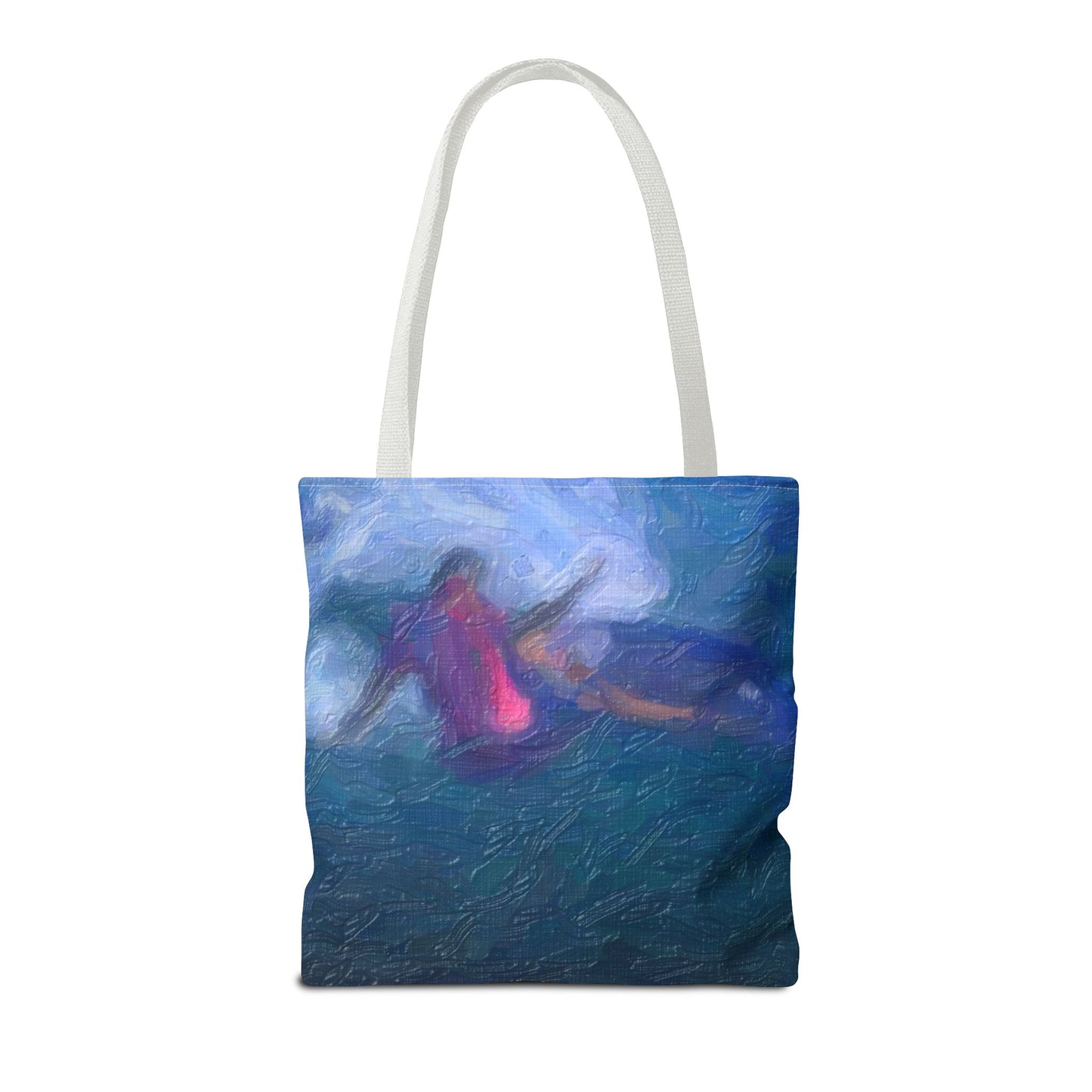 Tote Bag (AOP) ... Paris_2024_Surfing Competition-Tahiti_French-Polynesia .... 'Gabriel Medina World Campion Drops-In' ... Original Works ...