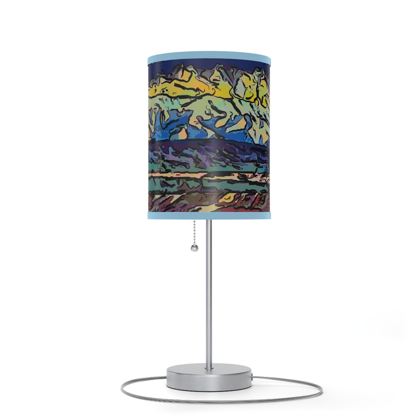 Lamp on a Stand, US|CA plug ...  On-The-Prairie .. "The Storm Is Brewing" ... Central Idaho: November 2023 ... Original Works ...