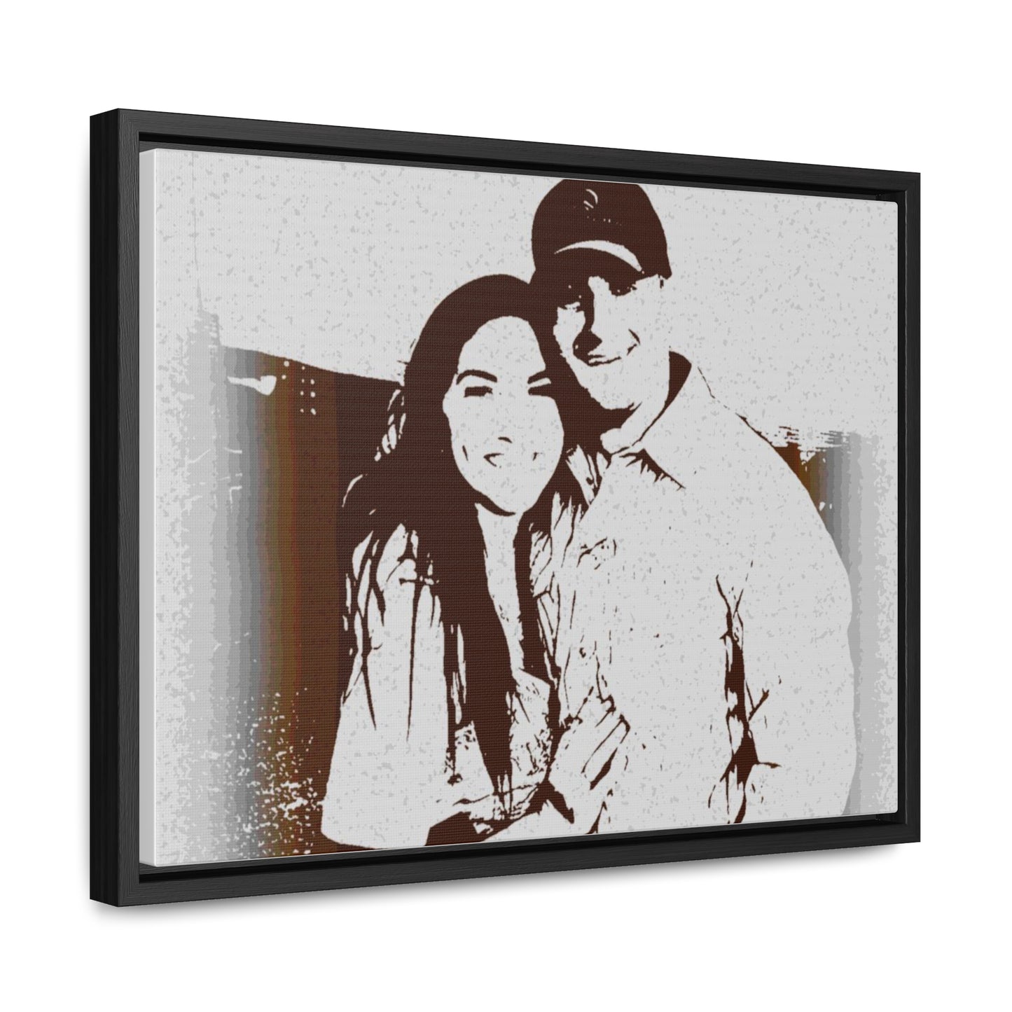 Gallery Canvas Wraps, Horizontal Frame ... "The Best Of Friends" ... Original Works ... December 2023 ... Central Idaho, USA.