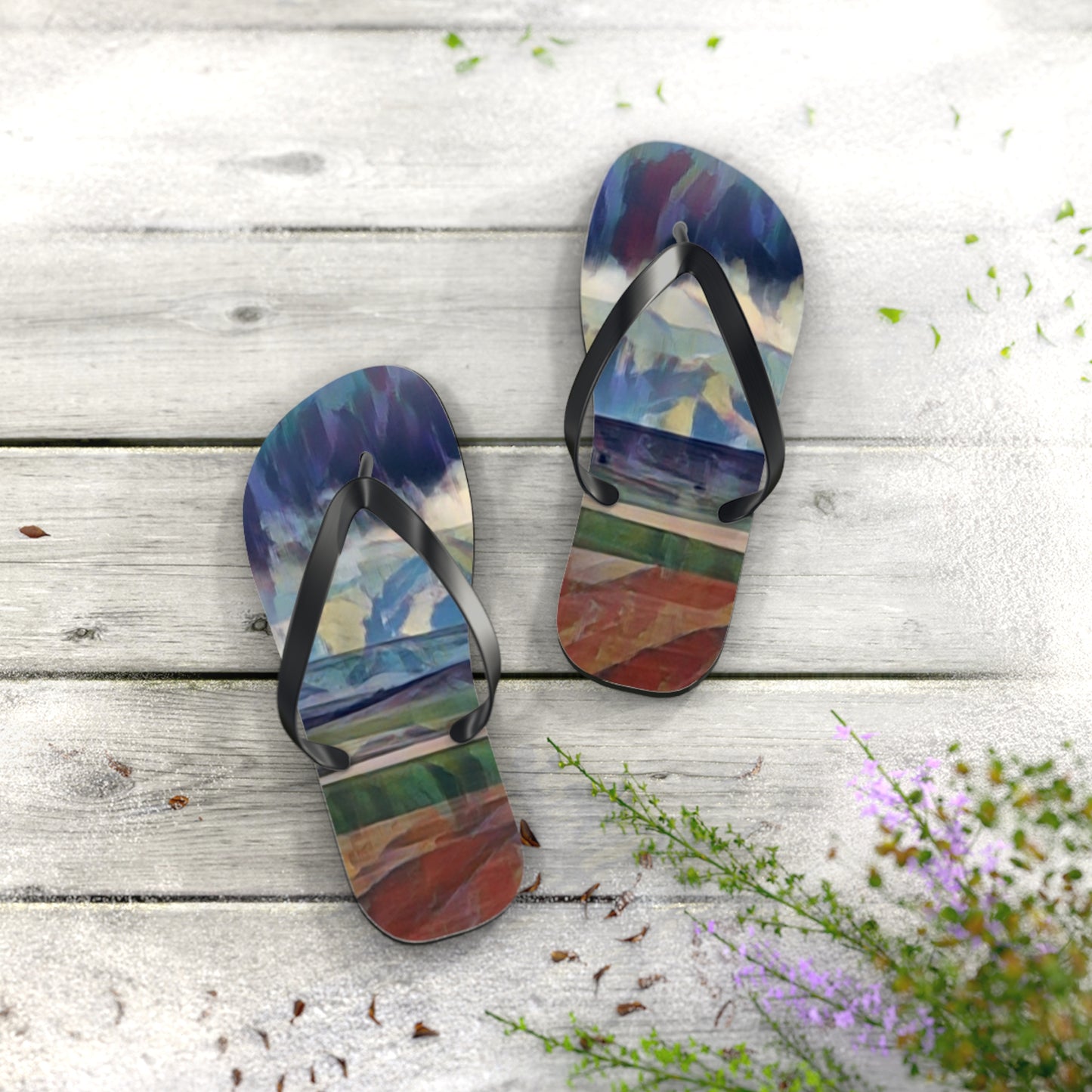 Flip Flops ... On-The-Prairie .. "The Storm Is Brewing" ... Central Idaho: November 2023 ... Original Works ...