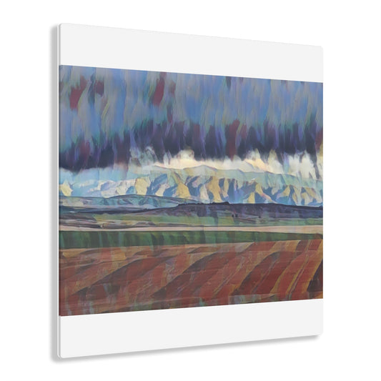Acrylic Prints ... On-The-Prairie .. "The Storm Is Brewing" ... Central Idaho: November 2023 ... Original Works ...