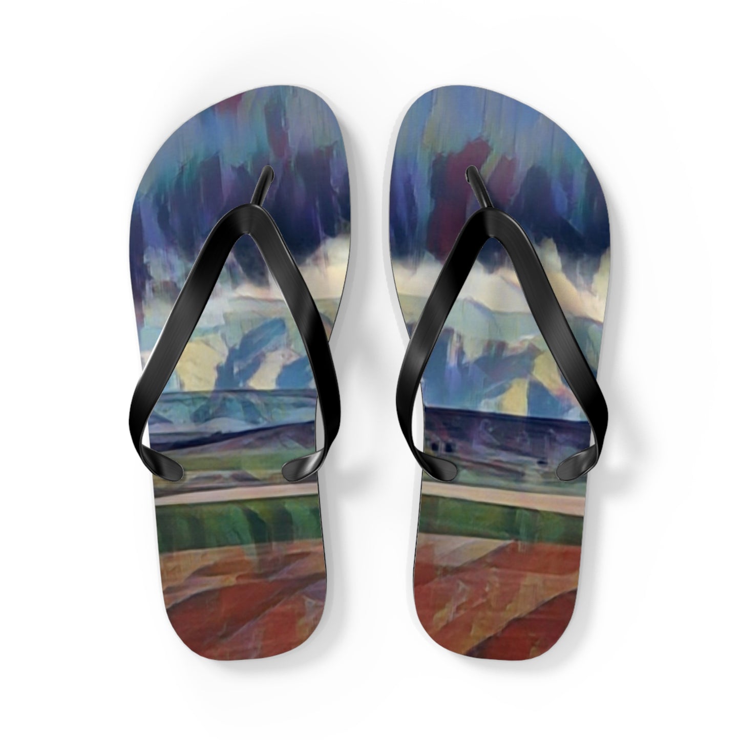 Flip Flops ... On-The-Prairie .. "The Storm Is Brewing" ... Central Idaho: November 2023 ... Original Works ...