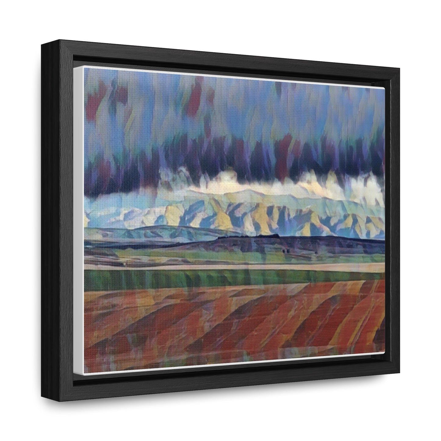 Gallery Canvas Wraps, Horizontal Frame ... On-The-Prairie .. "The Storm Is Brewing" ... Central Idaho: November 2023 ... Original Works ...