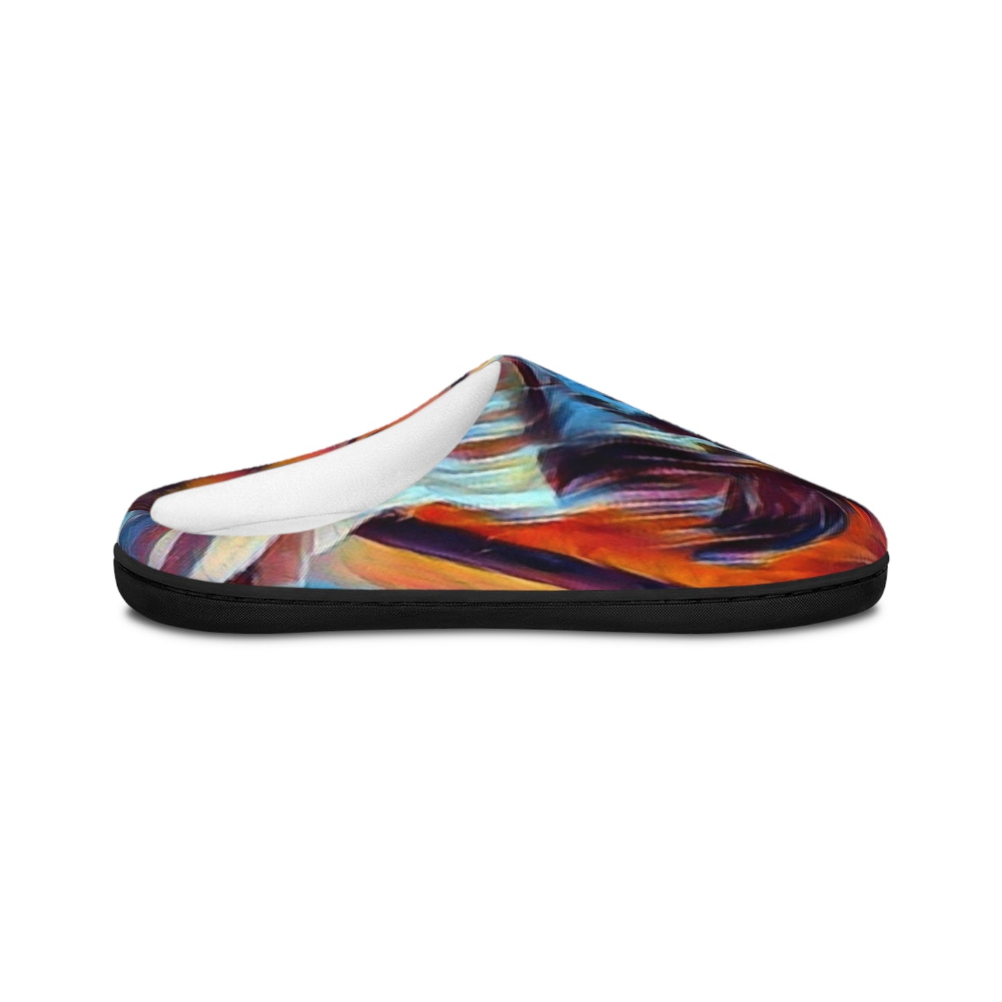 Women's Indoor Slippers ... Ozzy-Hippensteel ... "Don't Cry Now ... Dry-Your-Eyes ... On-The-Wind". Original Works. May 2023.