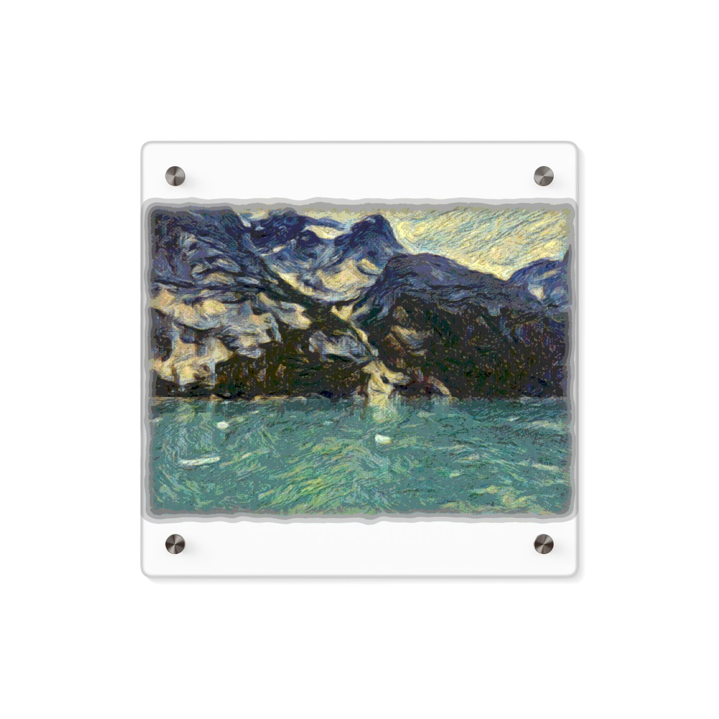 Acrylic Wall Art Panels ... Tracy Arm Fjord ... South Of Skagway, Alaska ... Summer: June 2024 ... Original Works ...